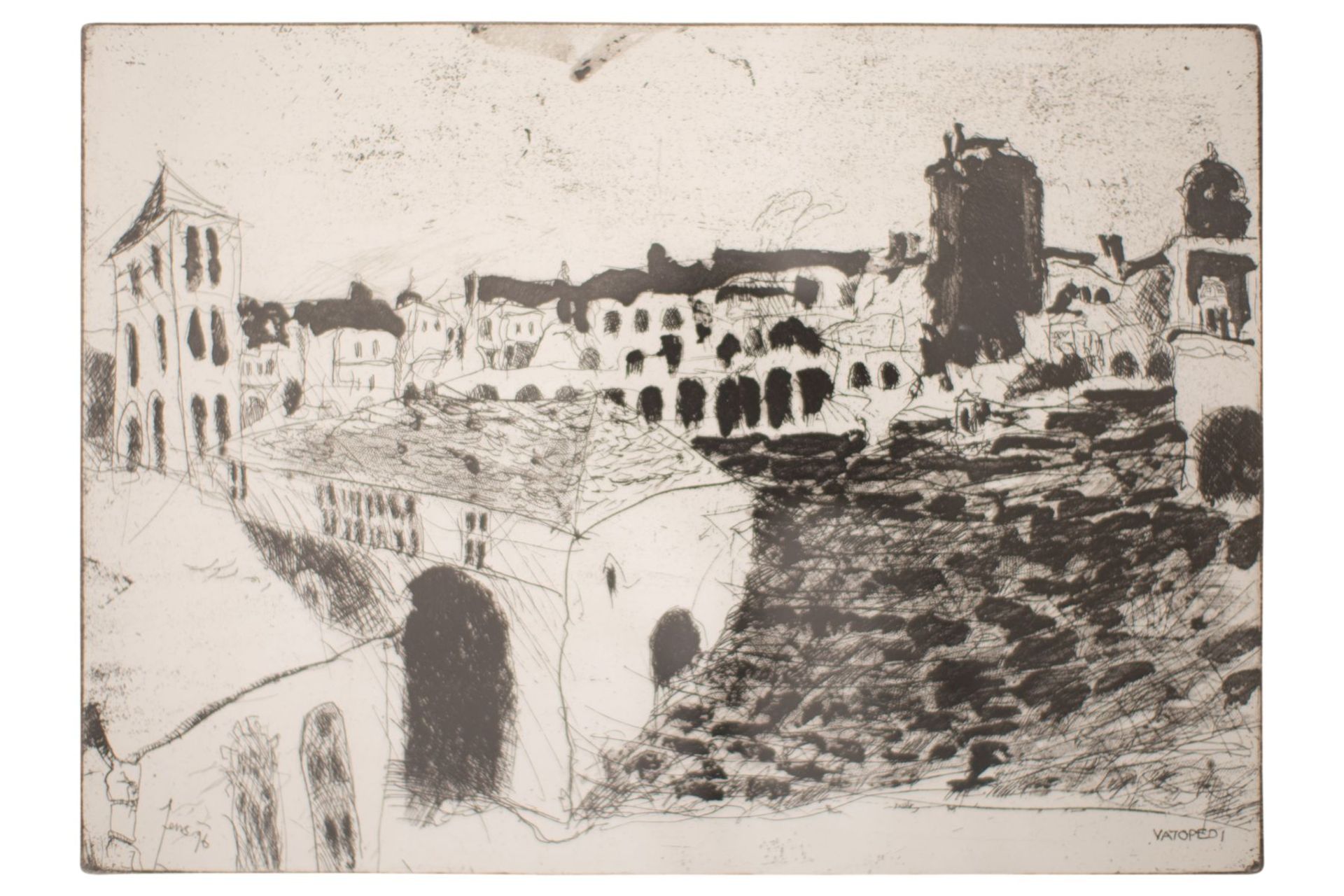 Herwig Zens (1943-2019), Vatopedi Monastery | Herwig Zens (1943-2019), Kloster Vatopedi - Image 2 of 4