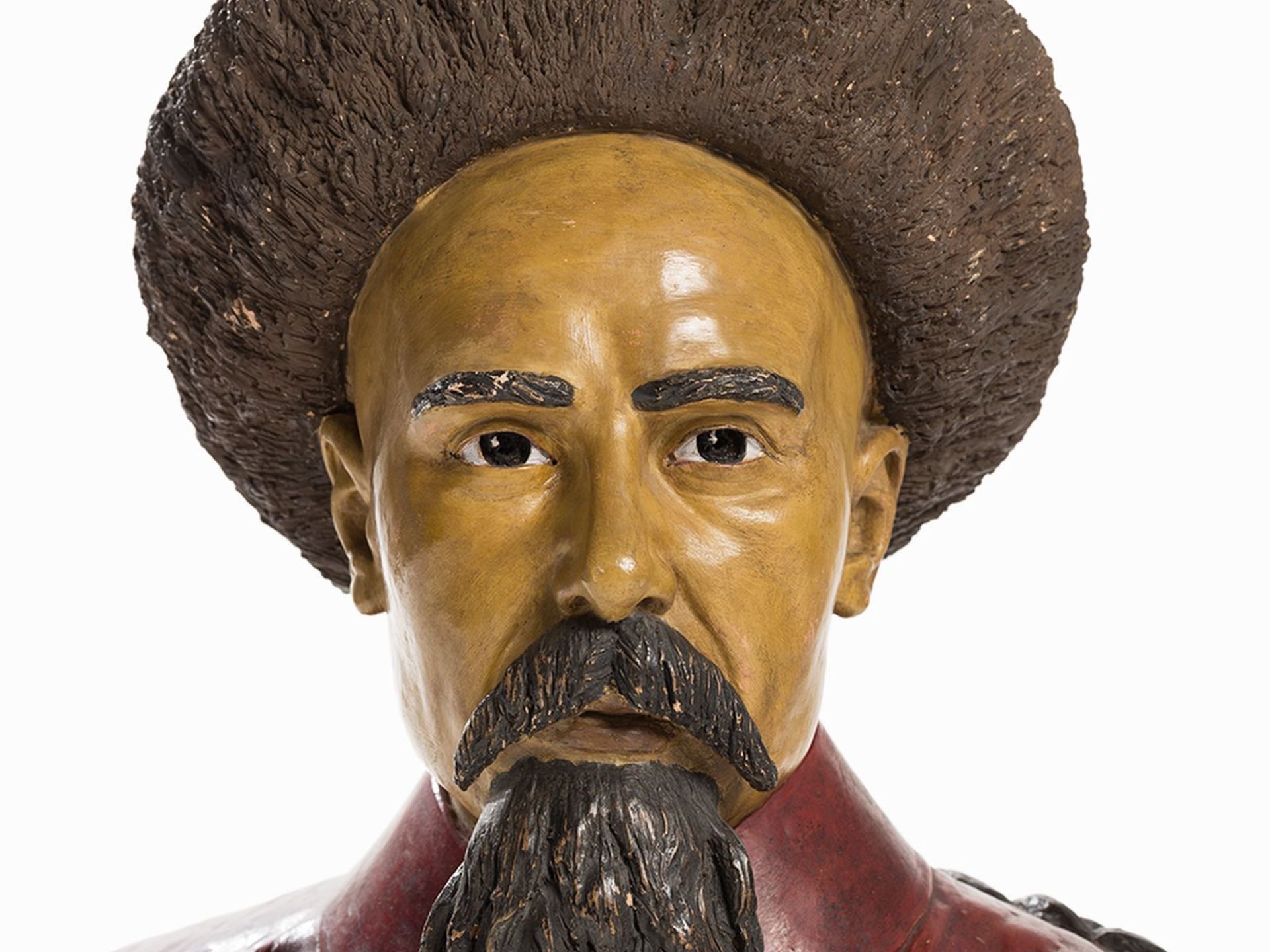 Louis Fournier (1857-1917), Emperor Guangxu, Terracotta Bust, 1884 | Louis Fournier (1857-1917), - Image 3 of 14