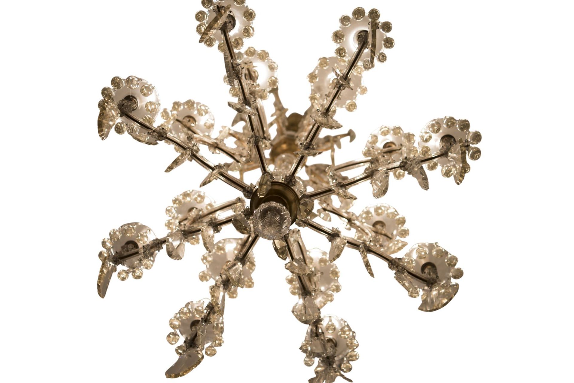 Decorative Salon Chandelier, Maria Theresia Style | Dekorativer Salon Luster, Maria Theresia Stil - Image 8 of 8