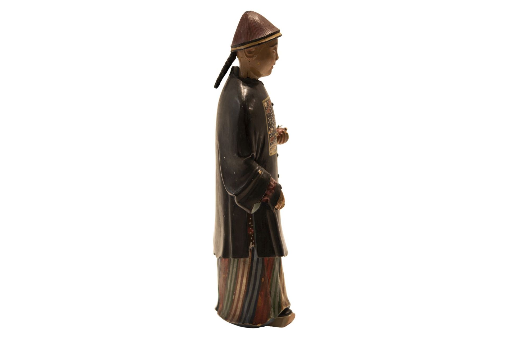 Asian Terracotta Figure | Asiatische Terrakottafigur - Image 4 of 8