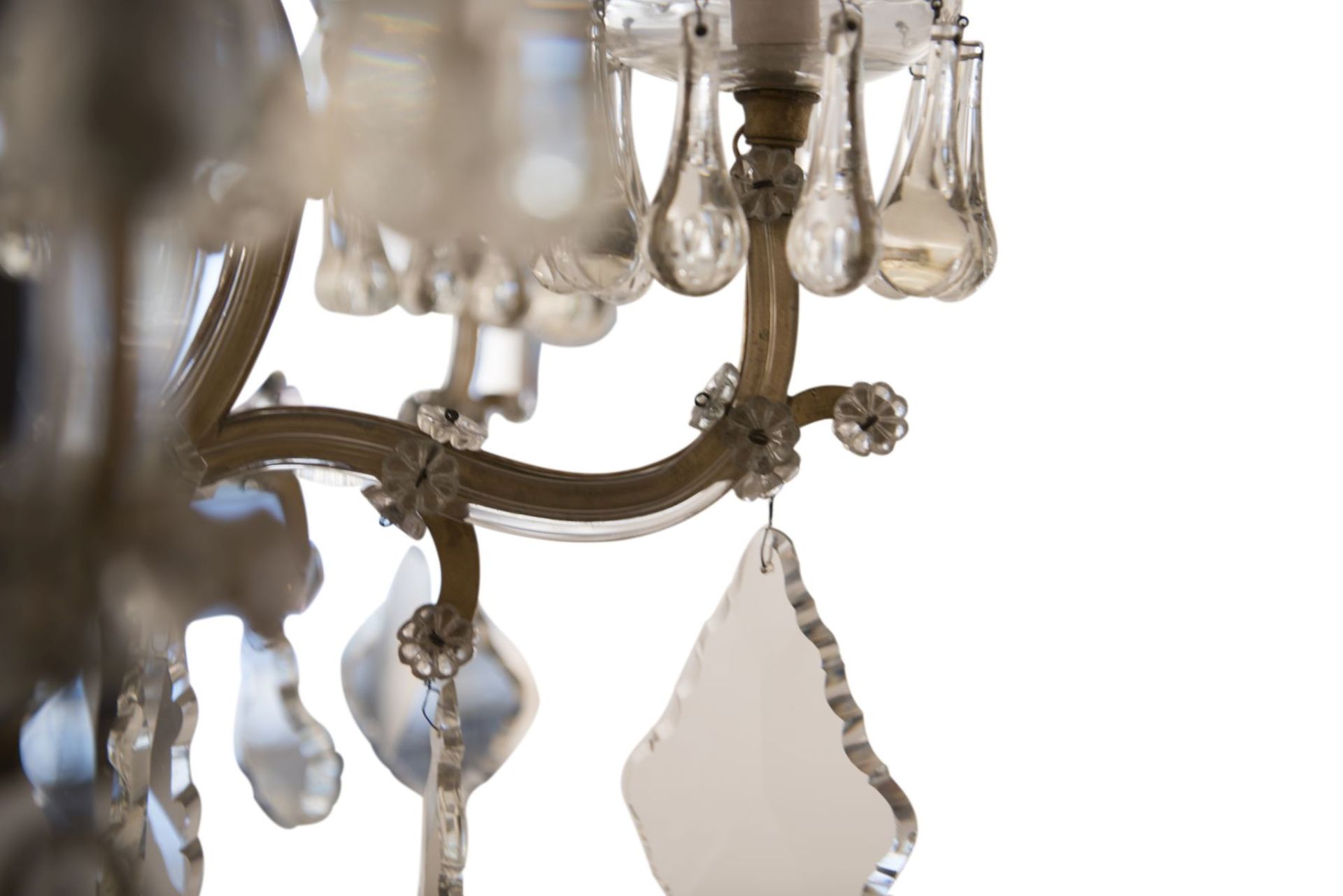 Decorative Salon Chandelier, Maria Theresia Style | Dekorativer Salon Luster, Maria Theresia Stil - Image 6 of 8