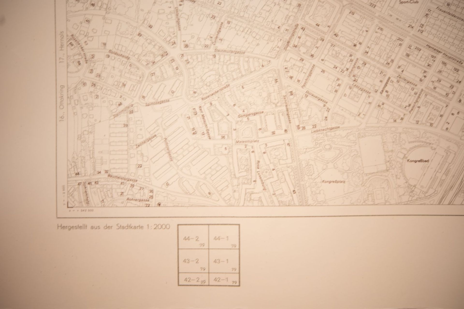 6 City Maps of Vienna | 6 Stueck Stadtkarten von Wien - Image 2 of 8