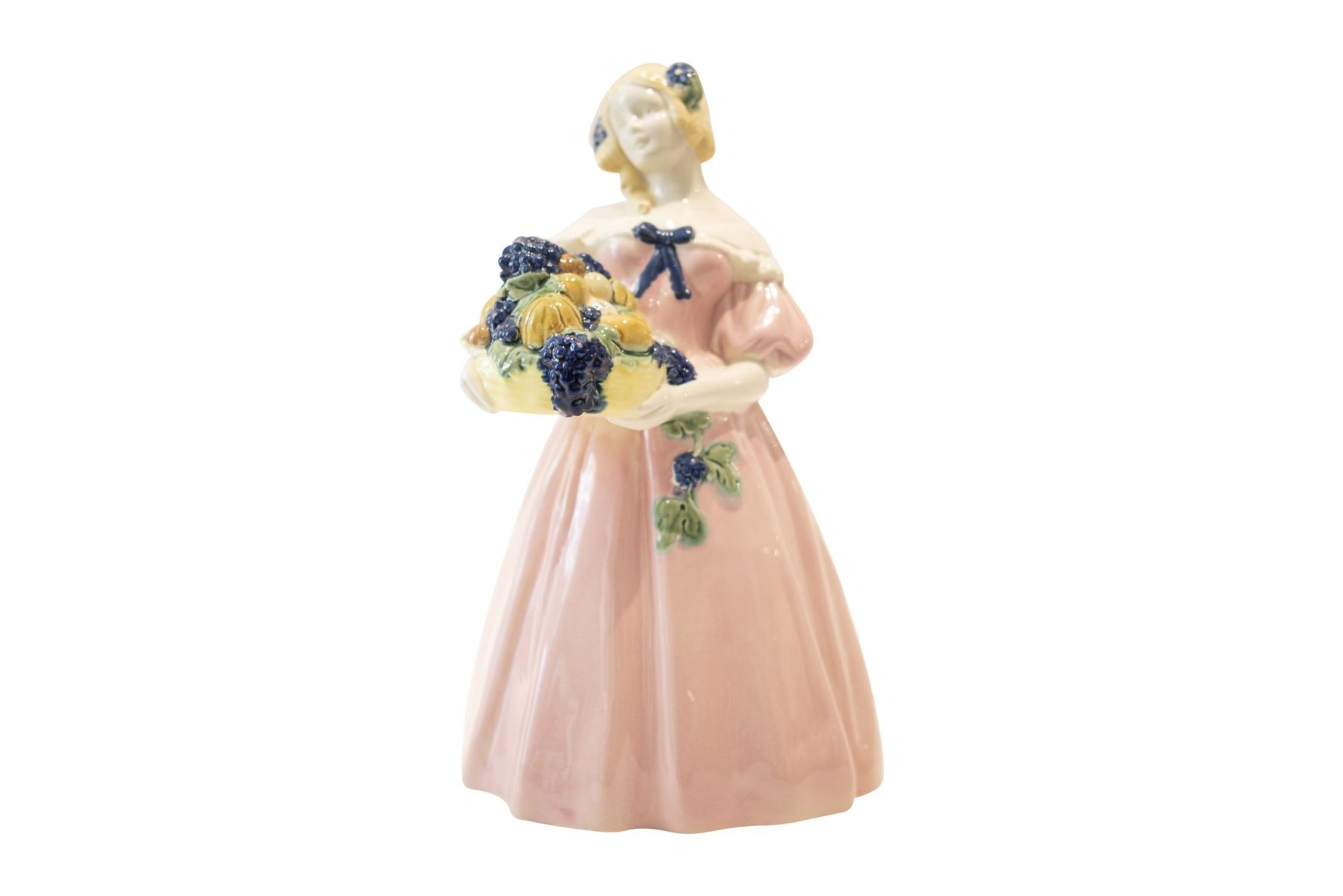 Porcelain Figure, Crinoline Autmn, Around 1910 | Porzellanfigur, Krinoline Herbst, um 1910