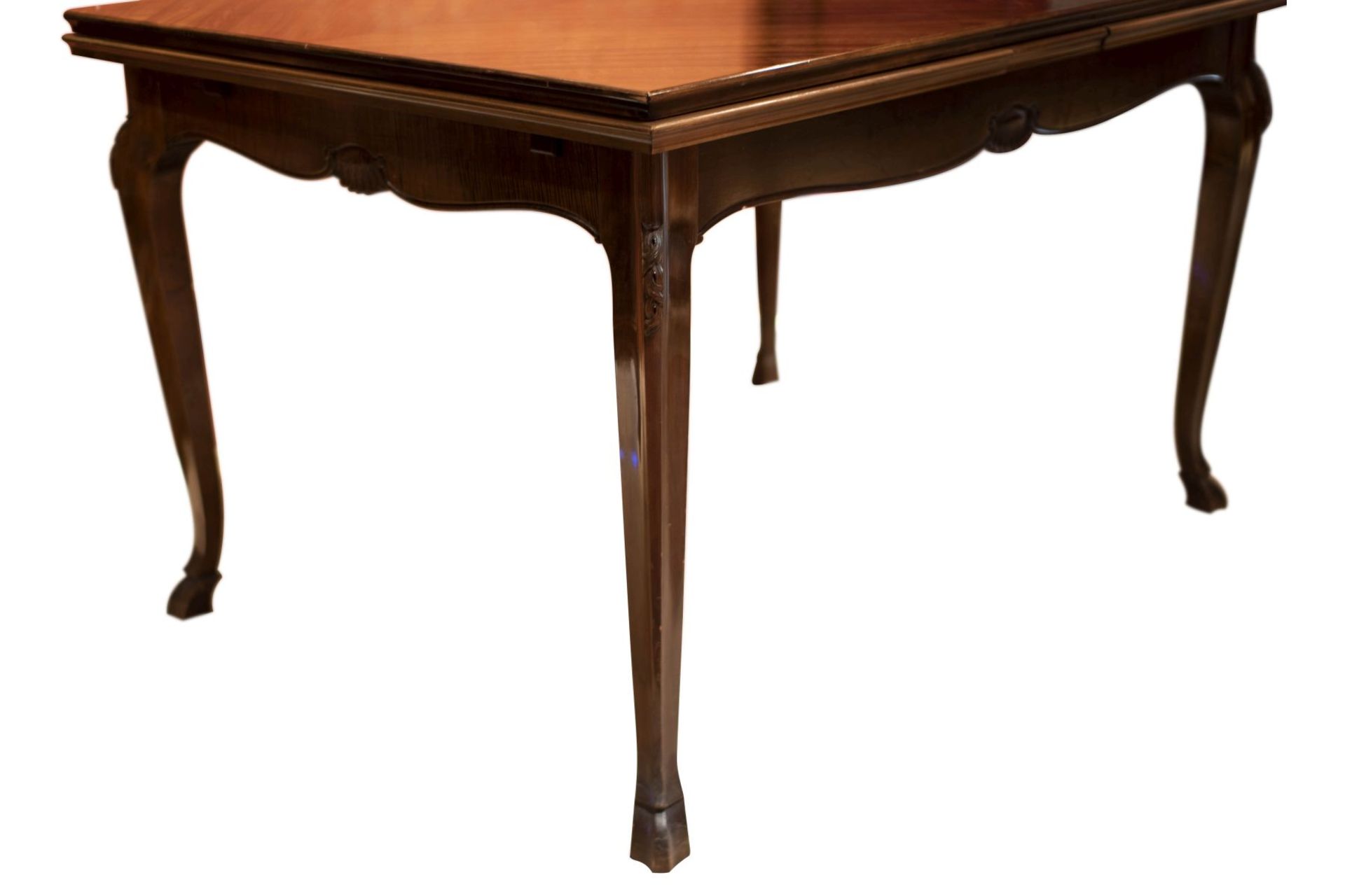 Dining Table with Extendable Top | Esstisch mit ausziehbarer Platte - Image 3 of 3