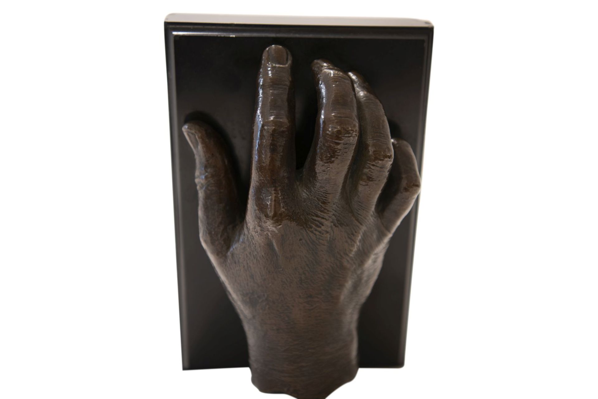 Cast Bronze Right Hand (Handprint Dr. Ferdinand Sauerbruch) | Rechte Hand aus Bronzeguss (Handabdruc - Image 5 of 6