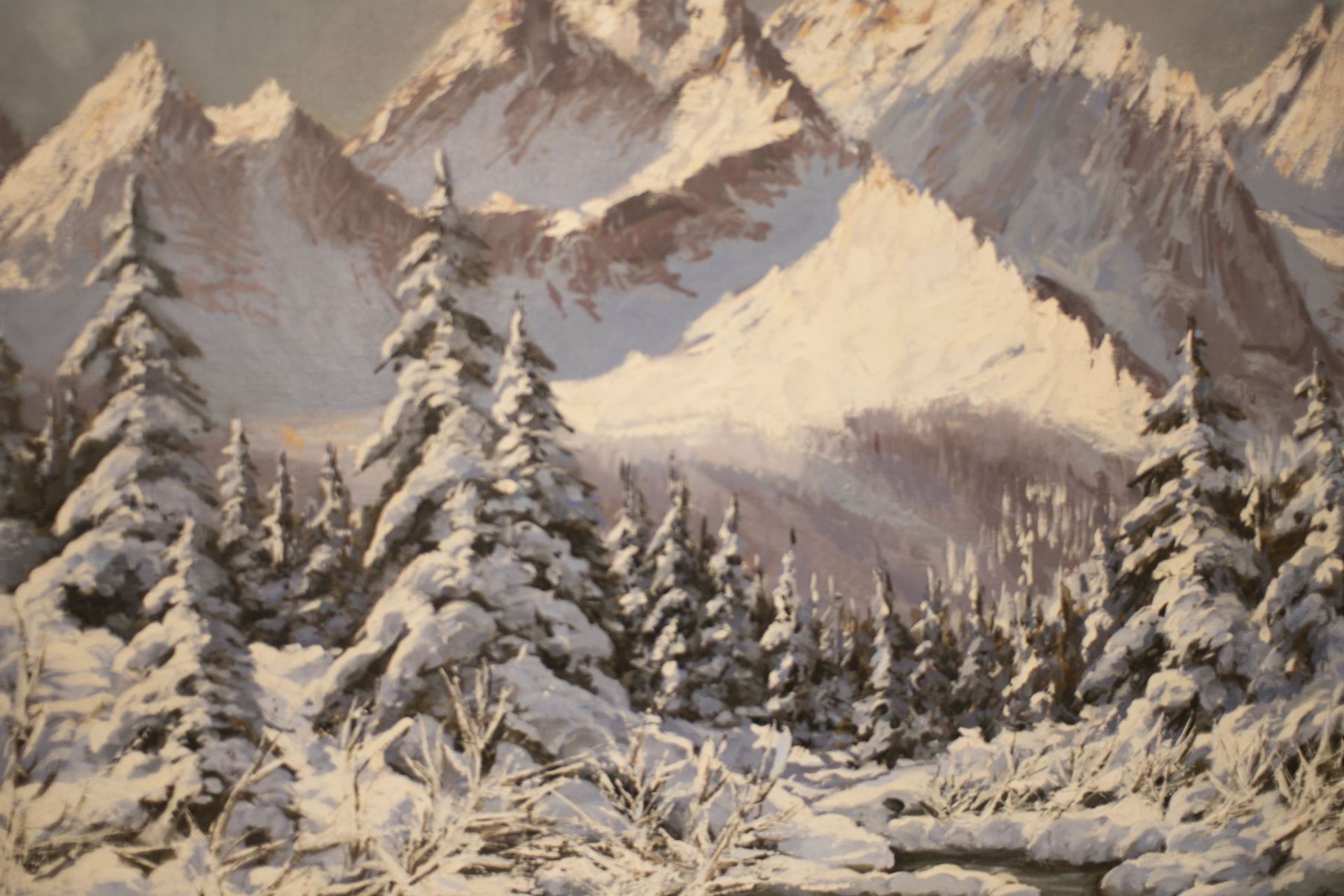 Laszlo Neogrady (1896-1962), Winter Landscape | Laszlo Neogrady (1896-1962), Winterlandschaft - Image 3 of 5