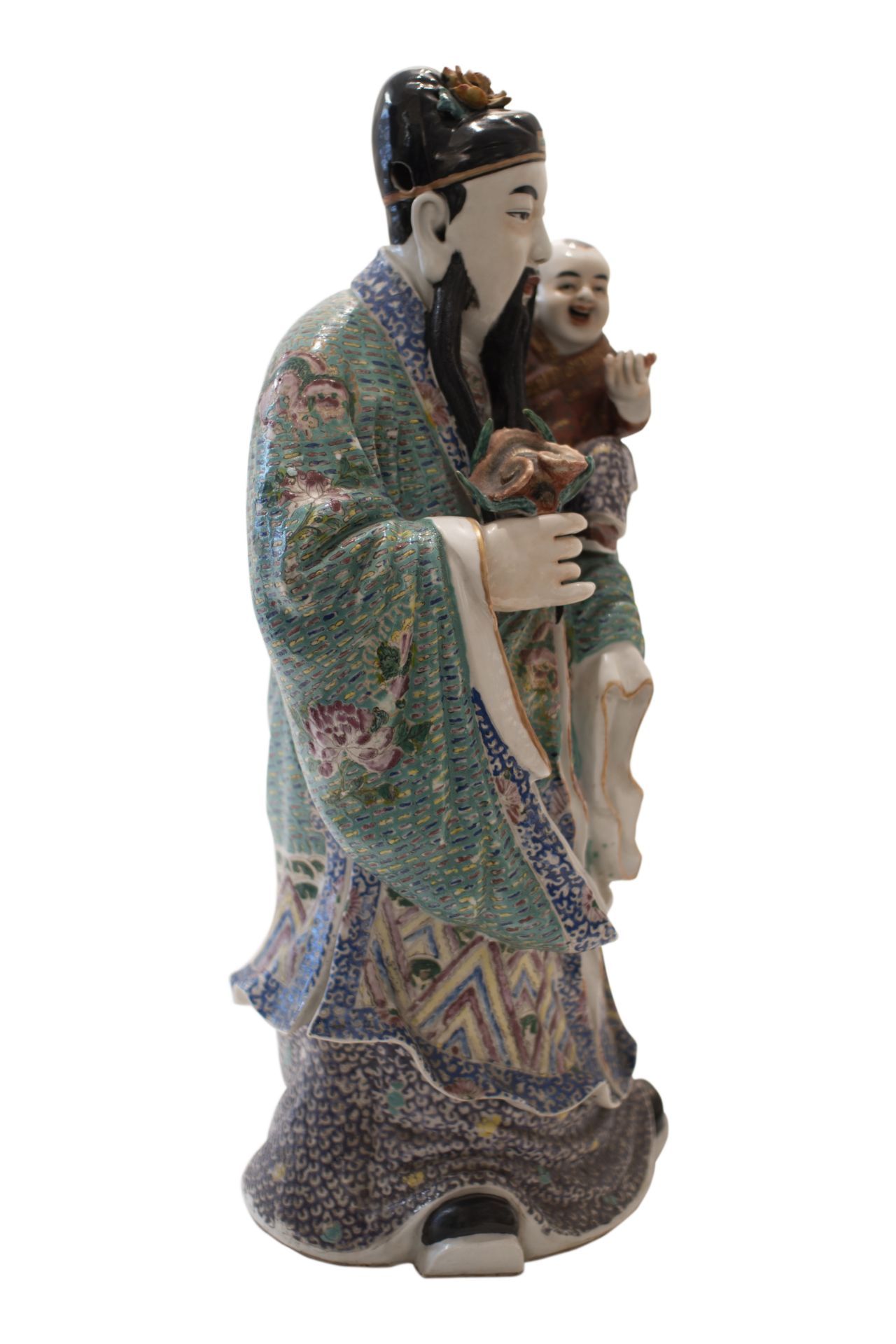 Asian Priest with Child | Asiatischer Priester mit Kind - Image 7 of 9