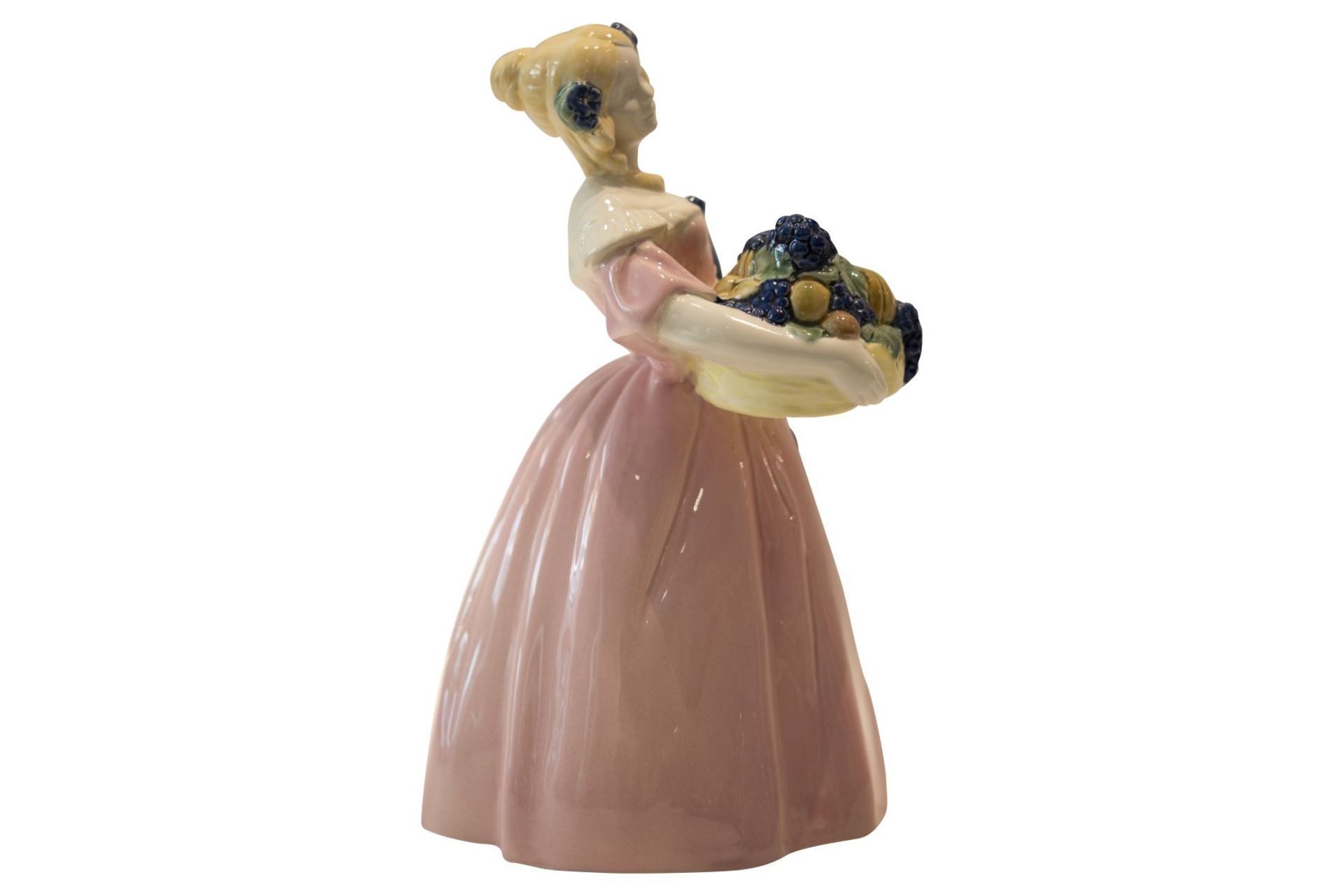 Porcelain Figure, Crinoline Autmn, Around 1910 | Porzellanfigur, Krinoline Herbst, um 1910 - Image 6 of 7