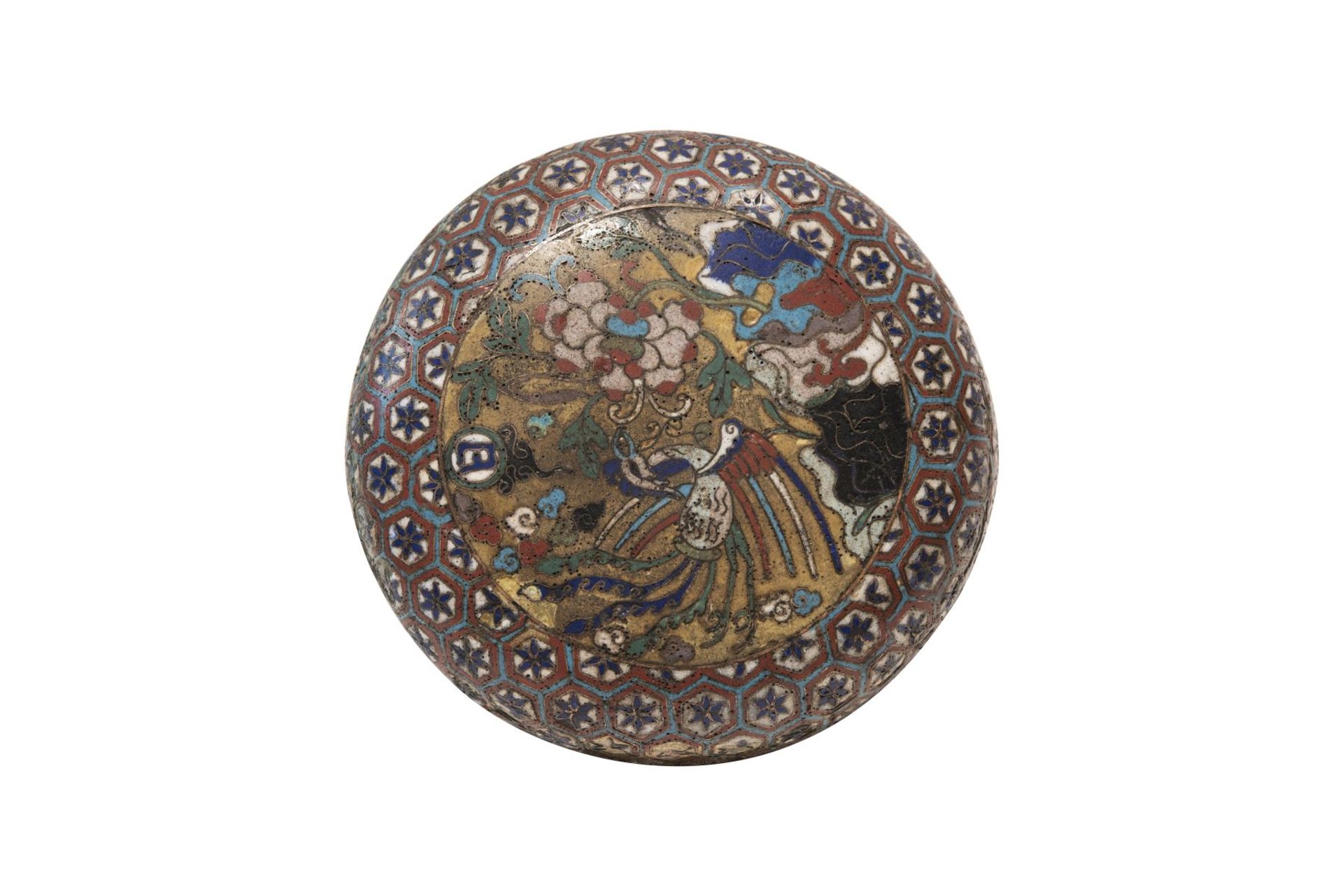 Cloisonne Box | Cloisonne-Dose - Image 4 of 4