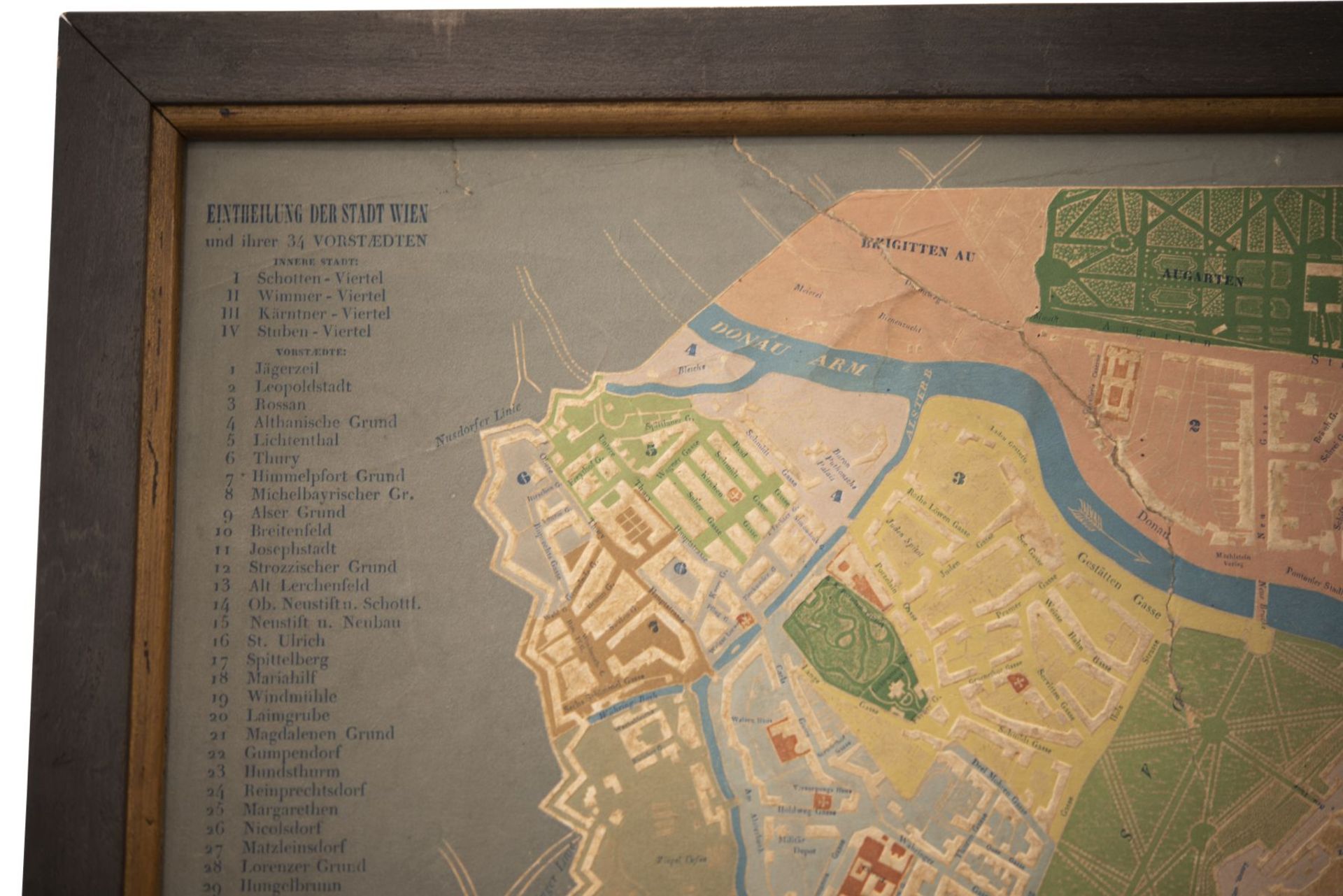 Latest Map of Vienna | Neuster Plan von Wien - Image 2 of 6