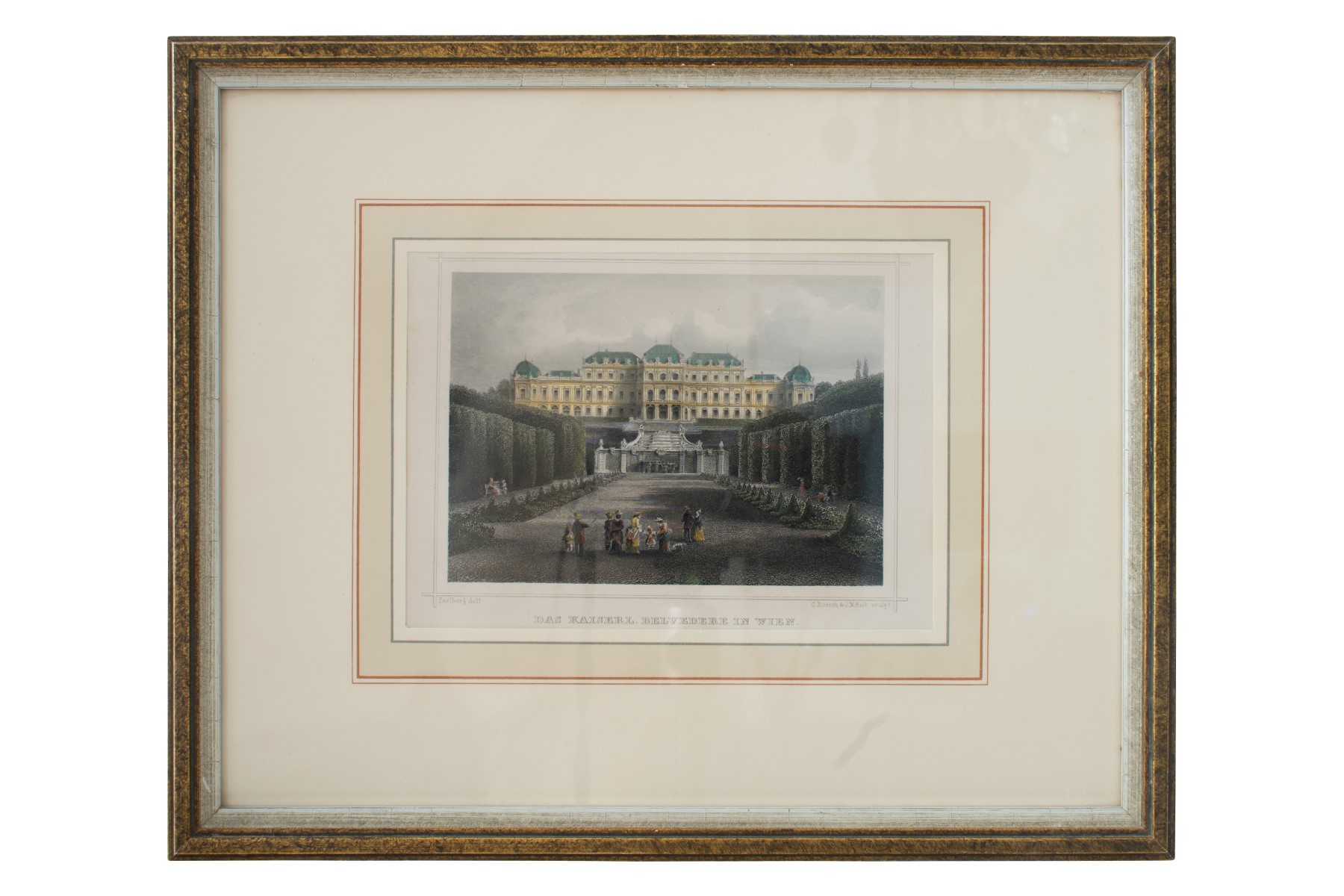 C. Rohrich(1817-1883) u. M. Kolb (1818-1859) , The Imperial Belvedere in Vienna