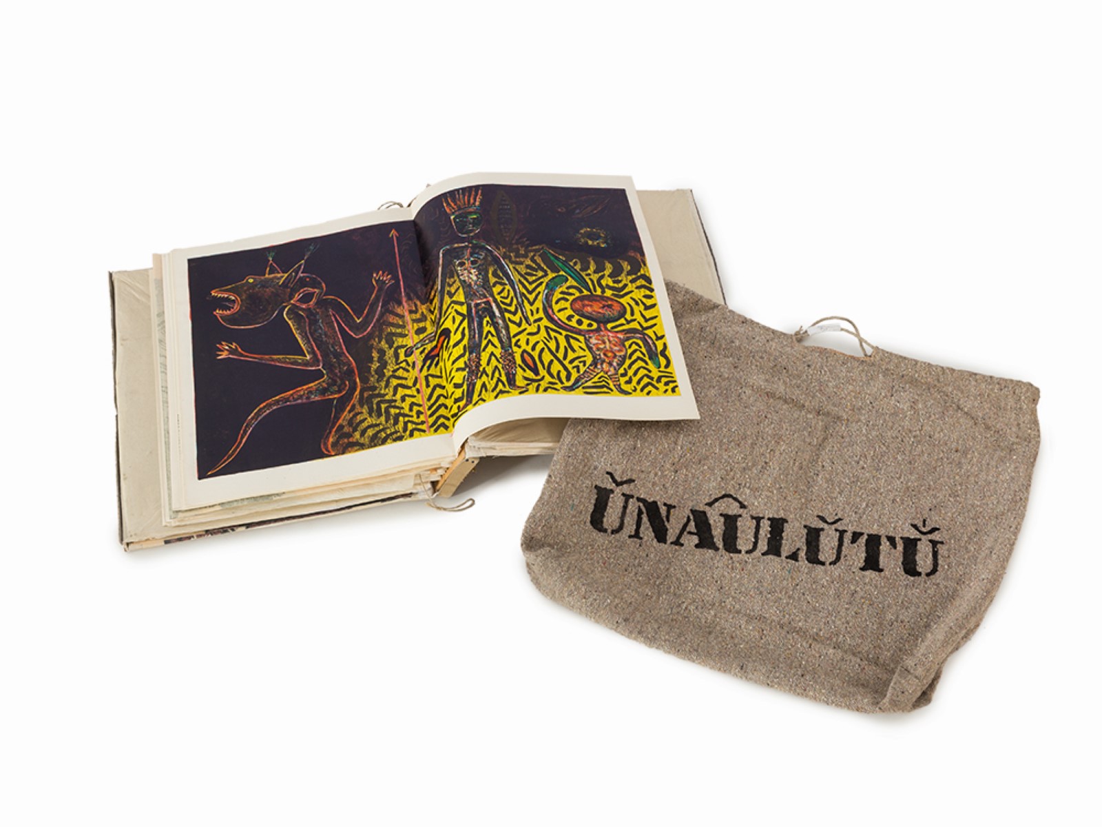 Frieder Heinze, Olaf Wegewitz, unaulutu, Artistâ€™s Book, 1986