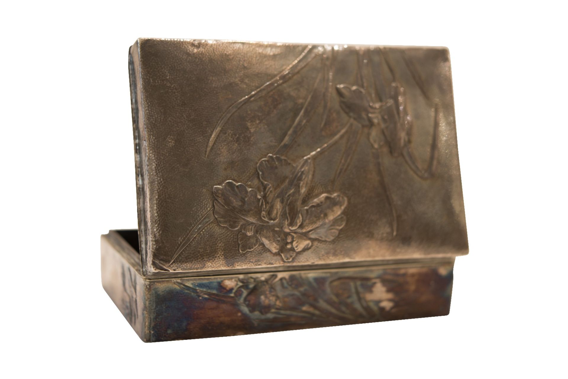 Silver box with pattern - Image 9 of 14