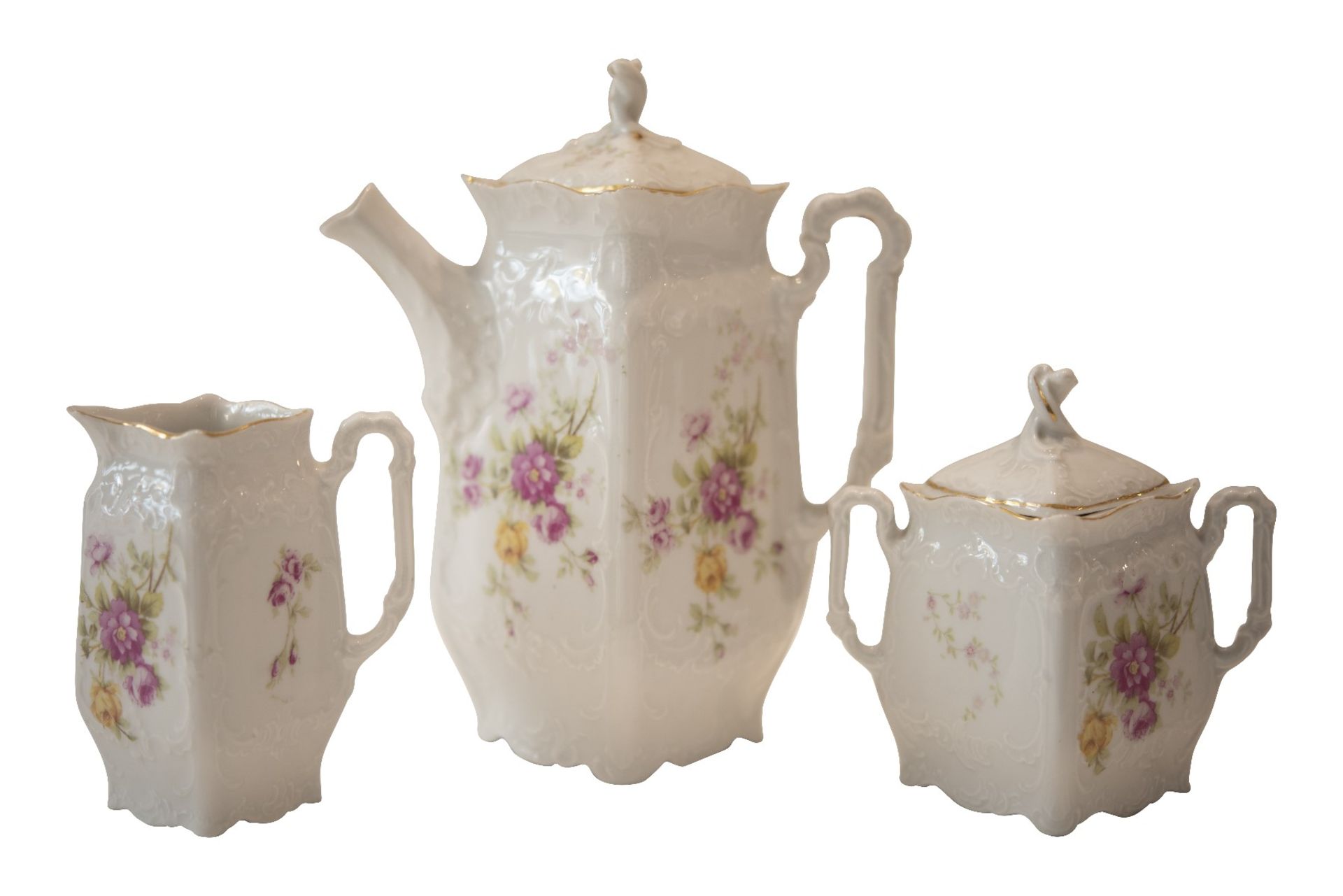 3 piece porcelain set