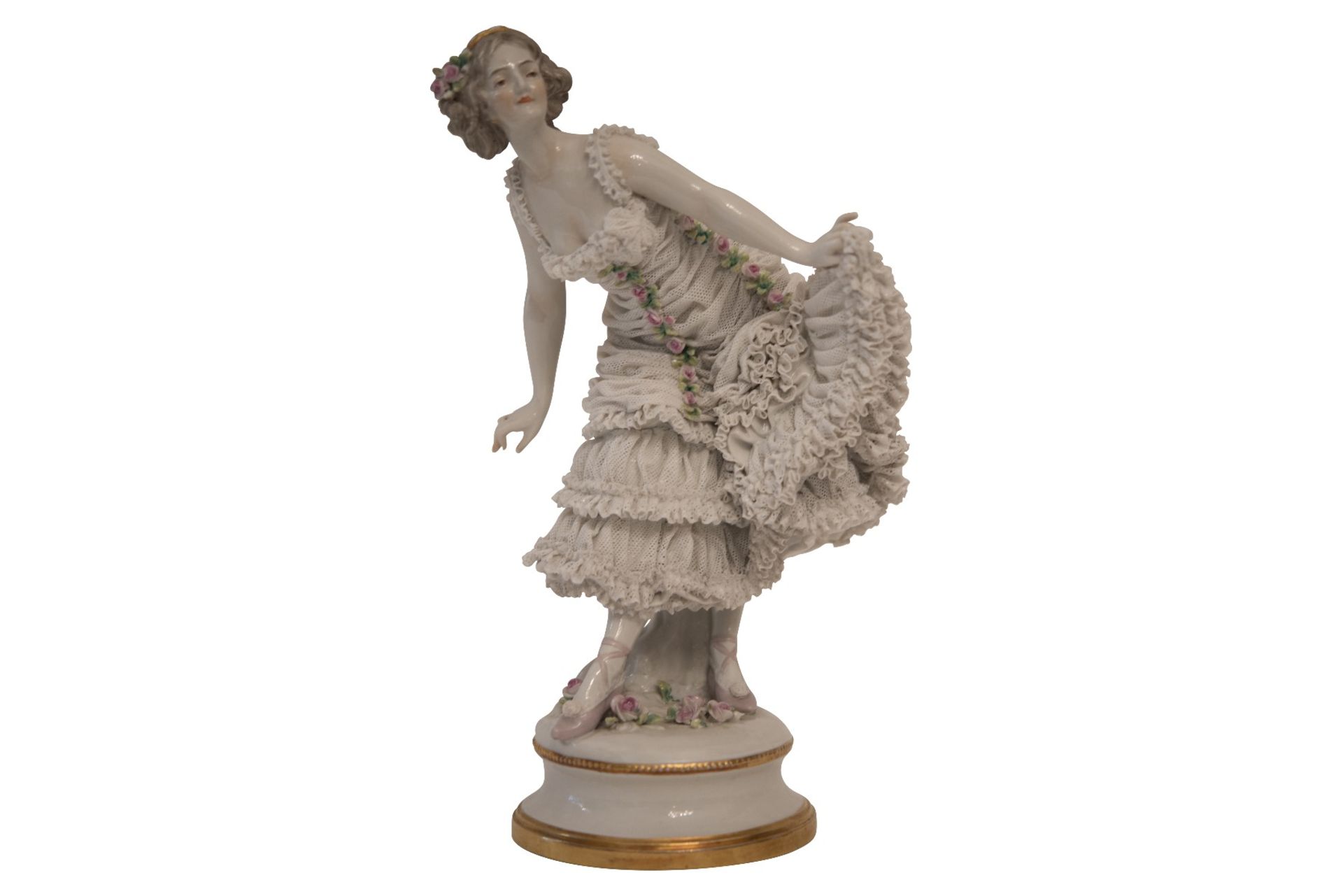 Bisque porcelain figure