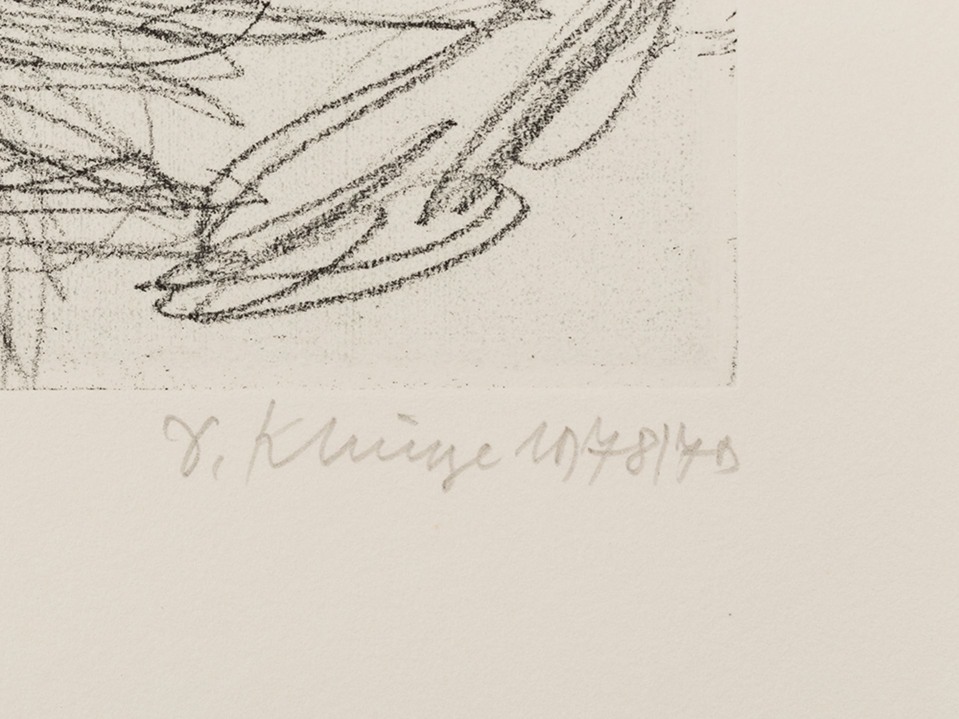 Dietrich Klinge, Kreuzigung, Cycle of 19 Etchings, 1978/79 - Image 5 of 30