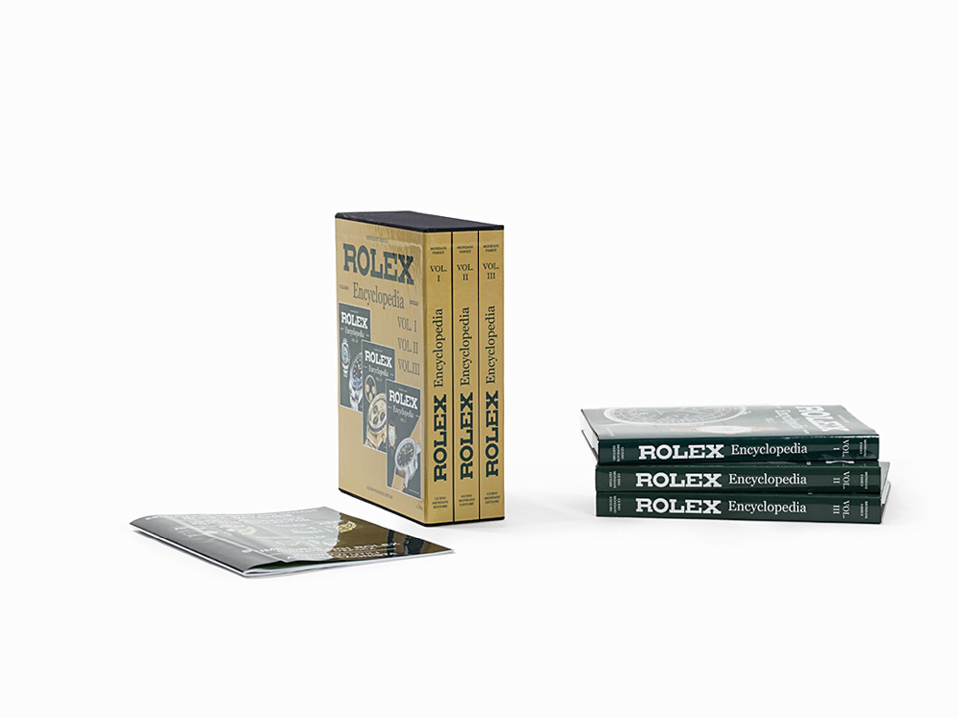 Rolex Encyclopedia, 3 Volumes, Genoa, 2015 - Image 2 of 10