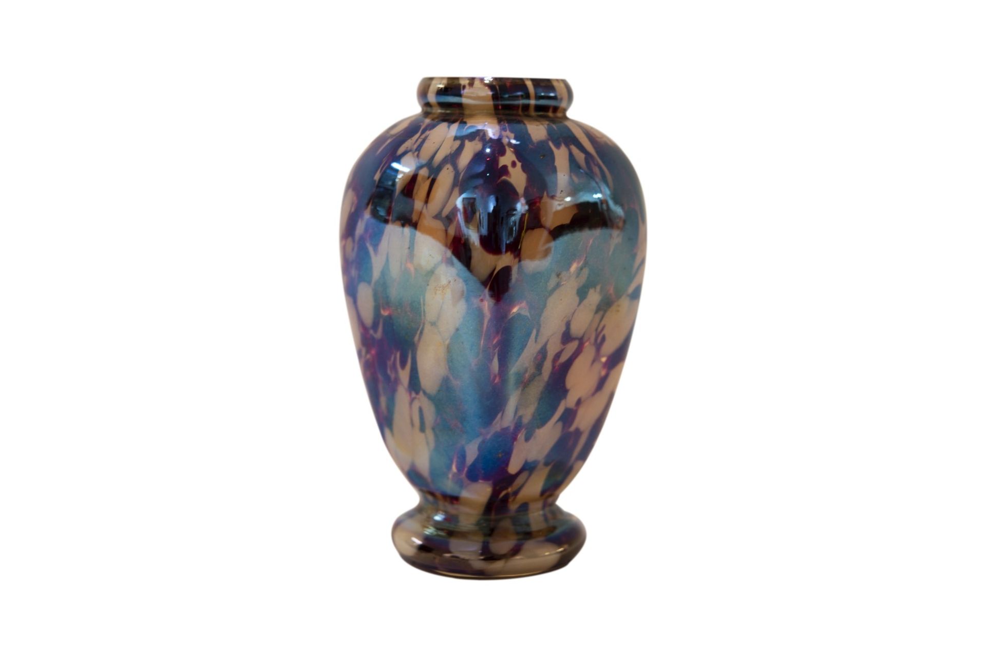 Art Deco vase, glass - Image 2 of 4