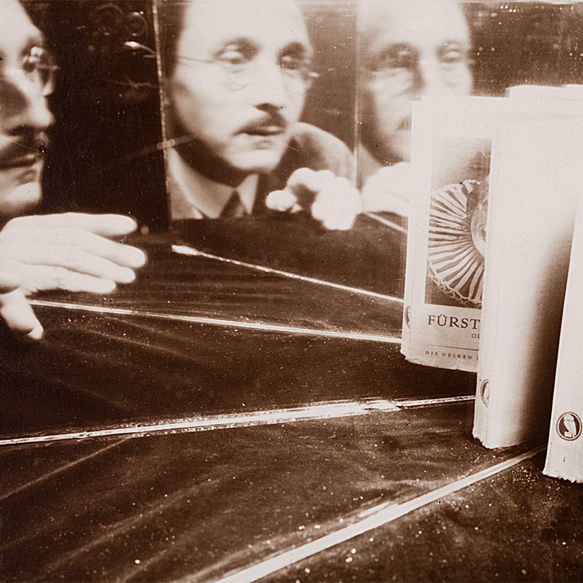 Fred Koch, Reflections with Book & Portrait, Germany, 1920s - Image 7 of 7