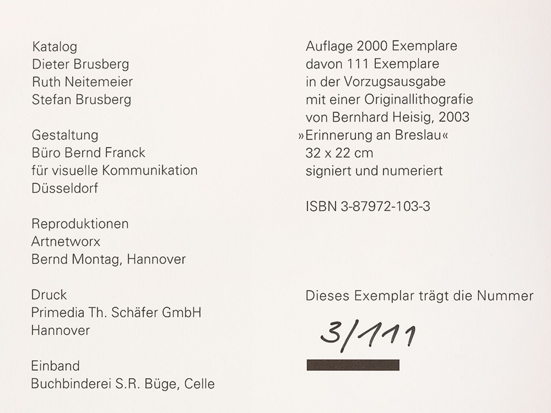 Bernhard Heisig, Gestern und in unserer Zeit, Katalog, 2003 - Bild 6 aus 10
