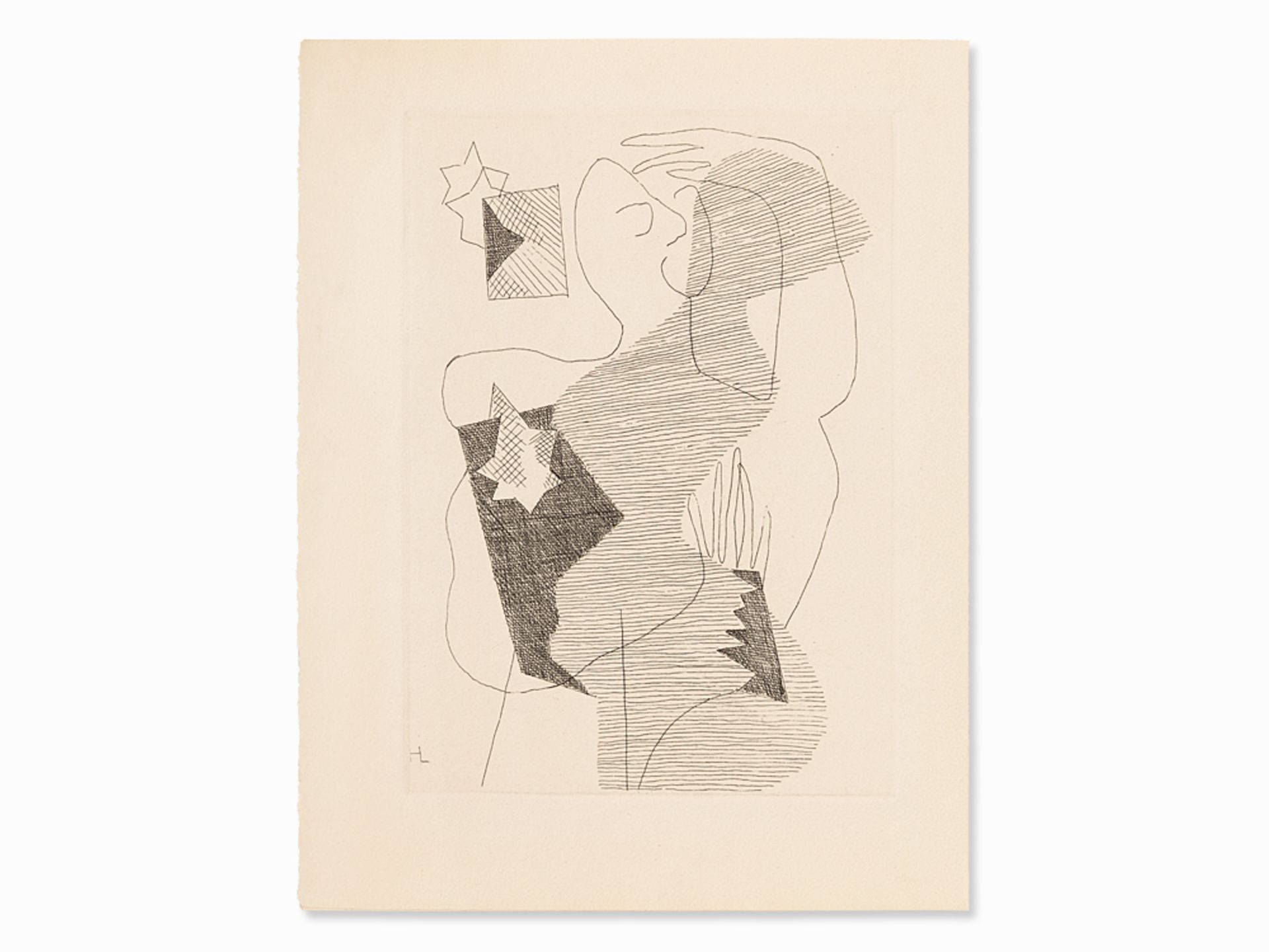 Henri Laurens, Sans Titre, Etching, c. 1946 - Image 2 of 12