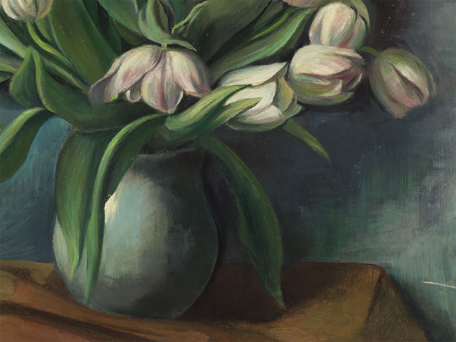 Ernst Honigberger (1885-1974), Tulpen, Gemälde, nach 1945 - Bild 8 aus 10