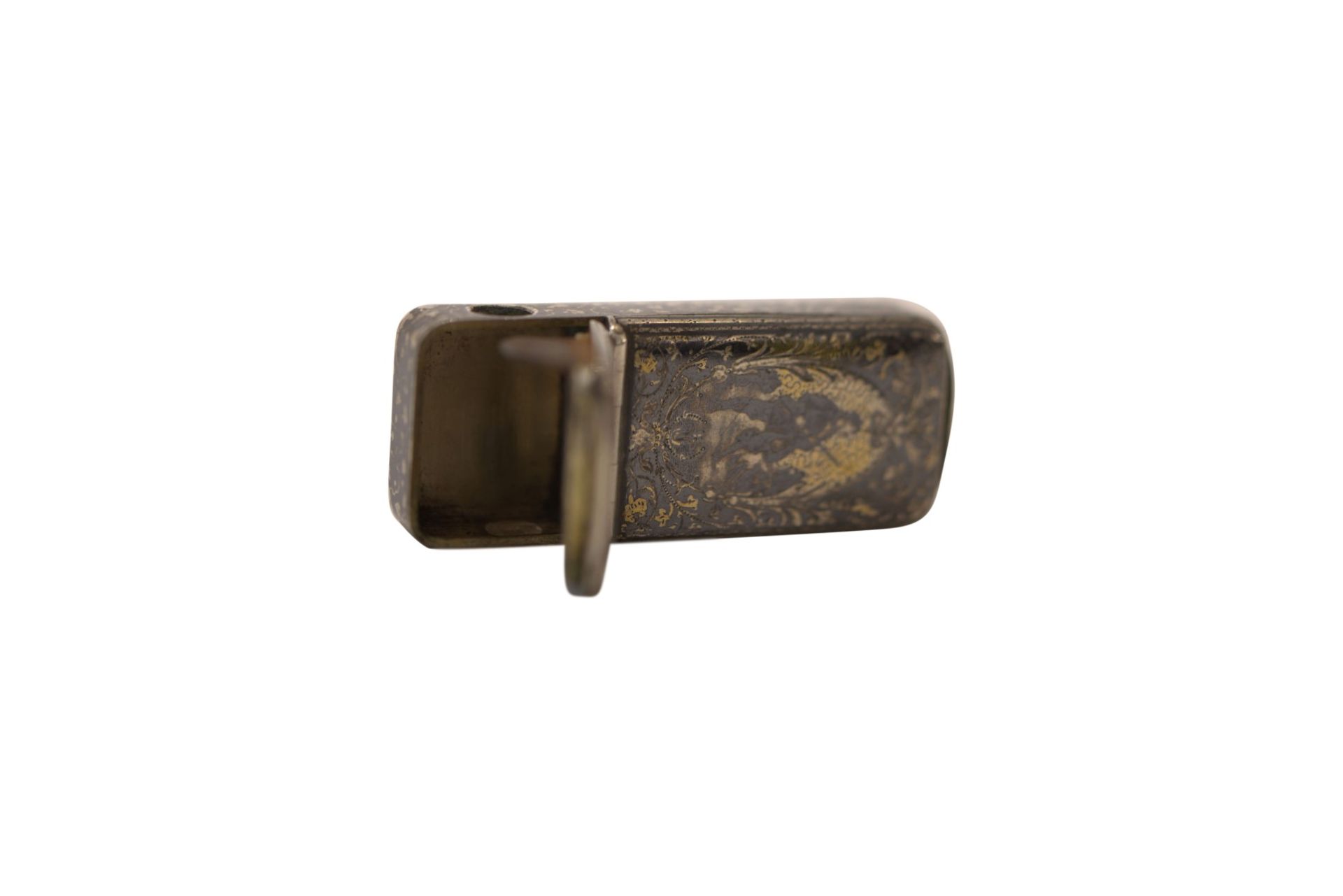 Cigar cutter case silver 800/000 fine - Image 2 of 4