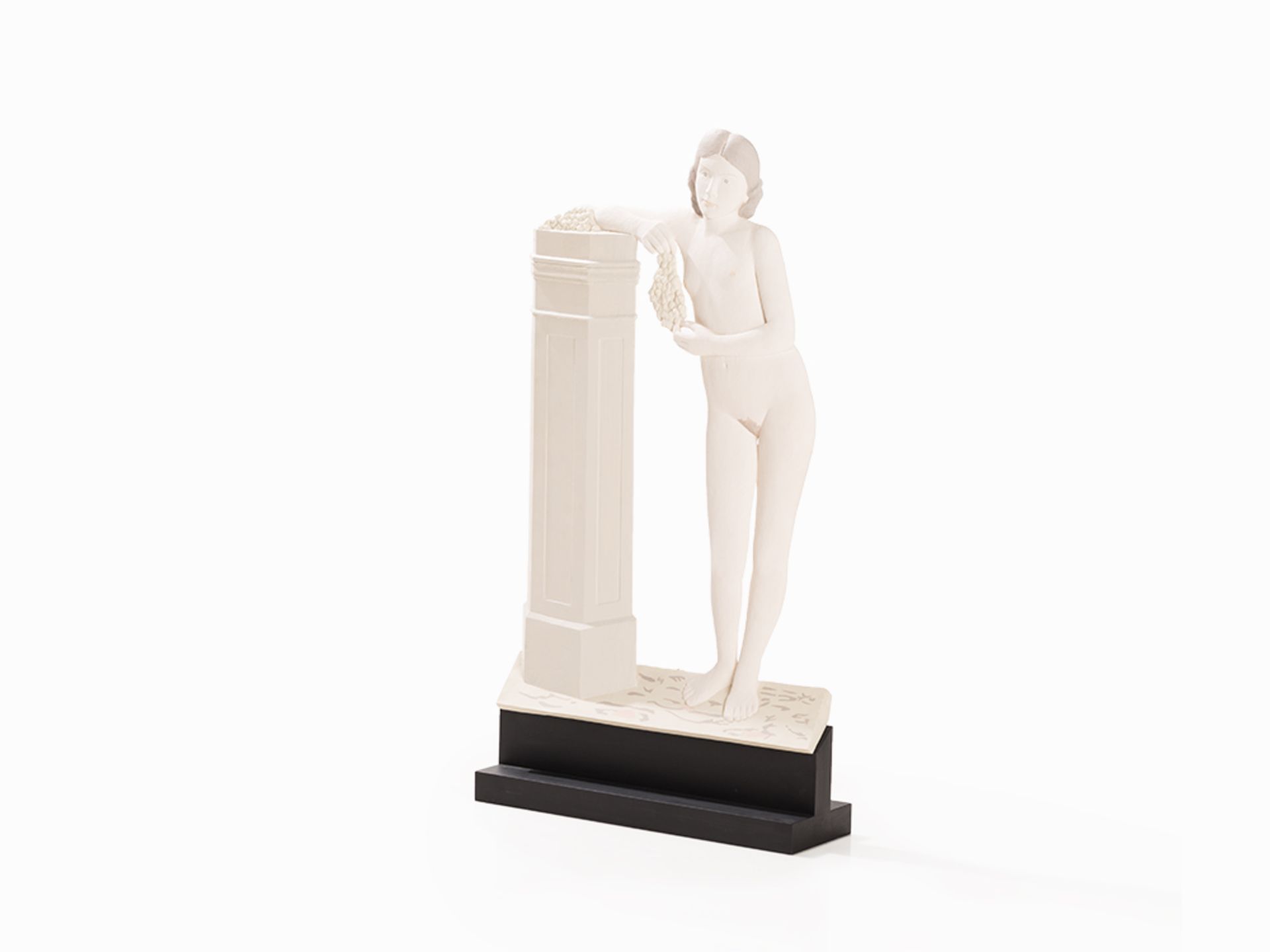 Albert Ricken (b. 1970), Felicitas, Plaster Sculpture, 2007