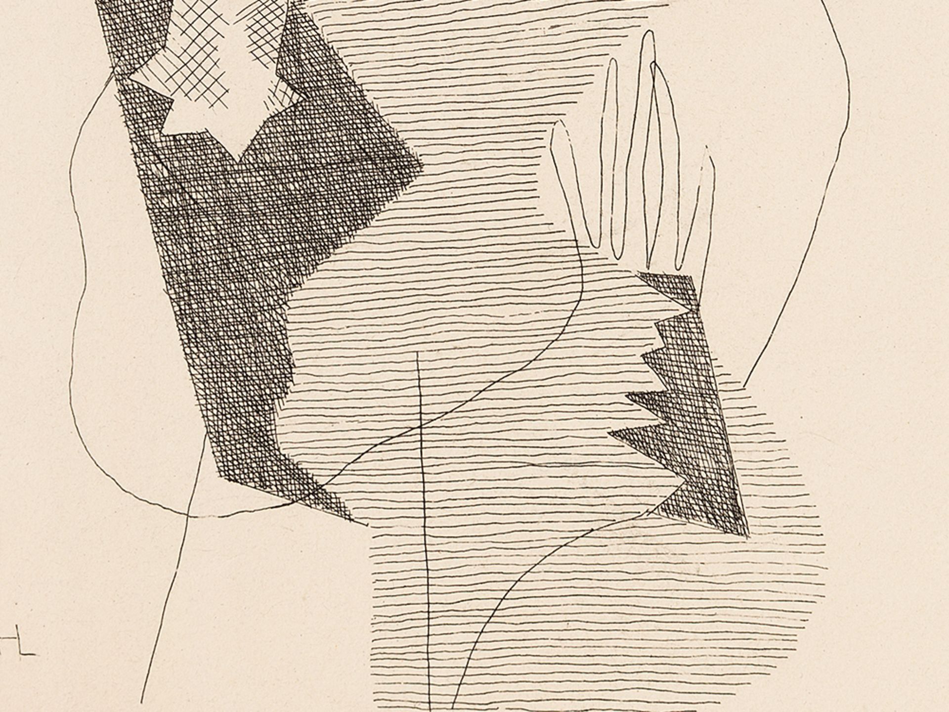 Henri Laurens, Sans Titre, Etching, c. 1946 - Image 8 of 12