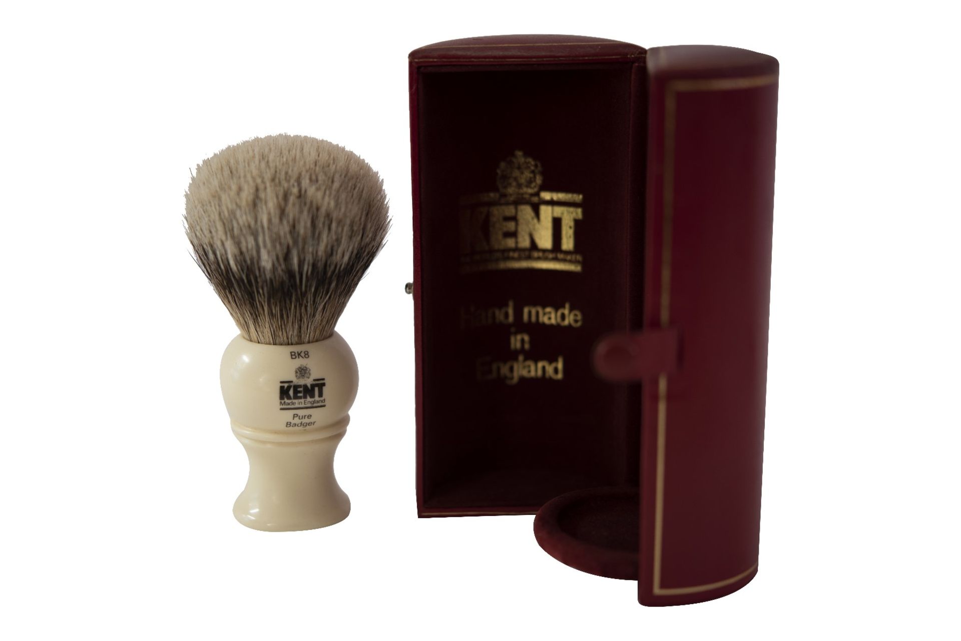 Kent shaving brush together with case - Image 2 of 4