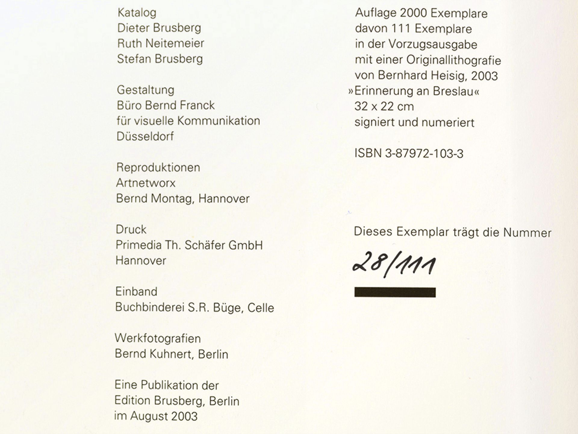 Bernhard Heisig (1925-2011), Gestern und in unserer Zeit, Katalog, 2003 - Bild 6 aus 10