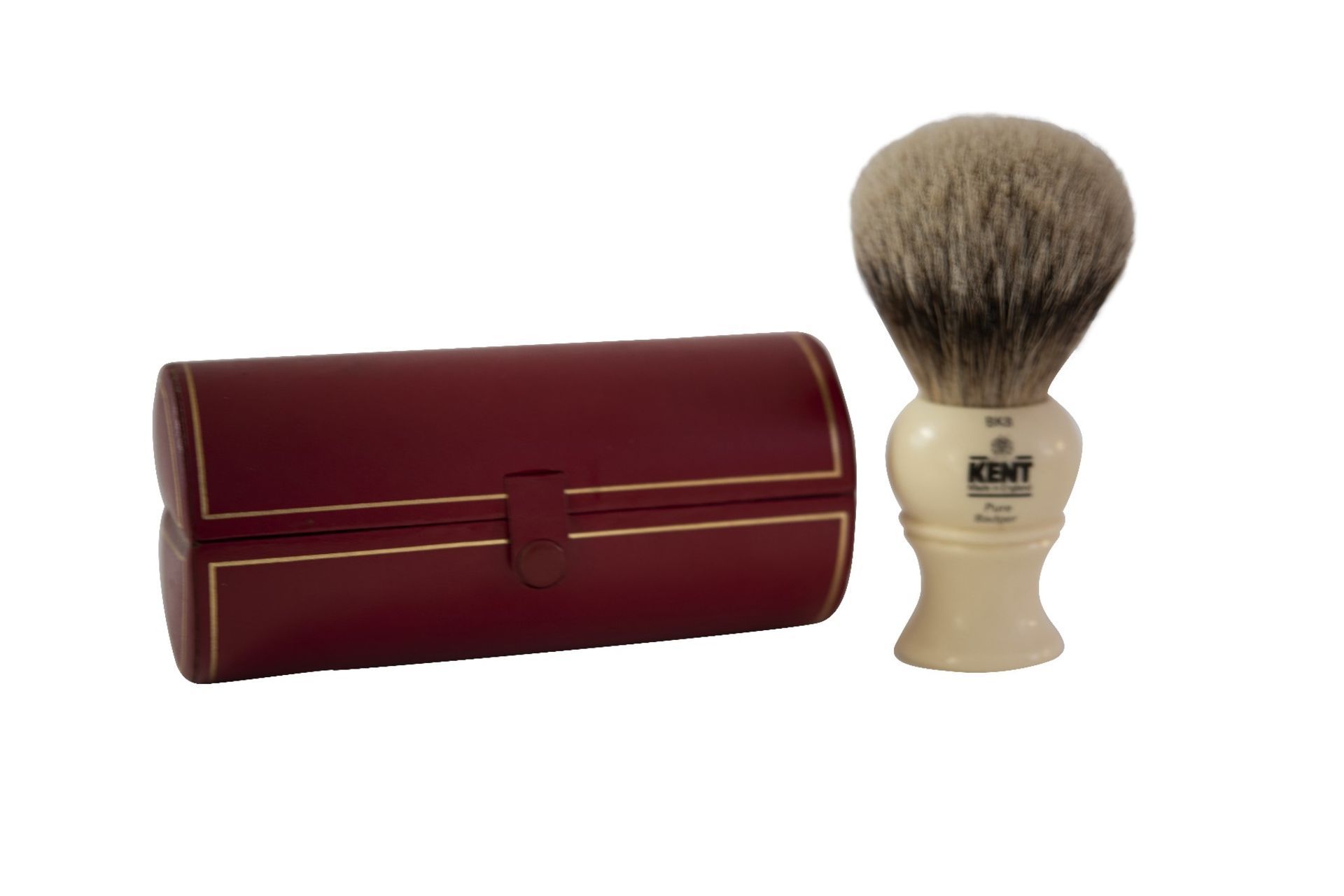 Kent shaving brush together with case - Image 4 of 4