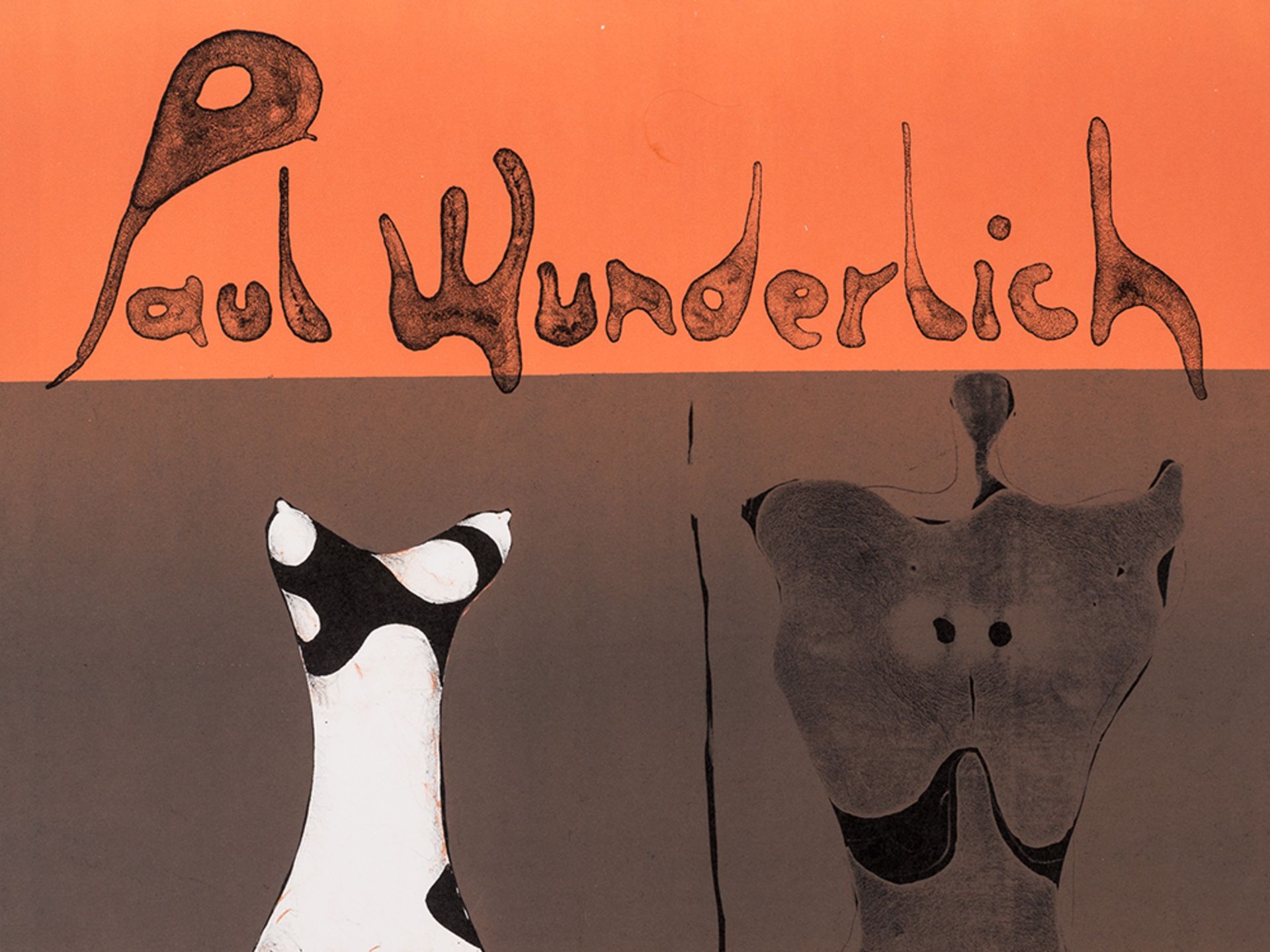 Paul Wunderlich, Poster Brusberg, Lithograph, 1965 - Image 8 of 14