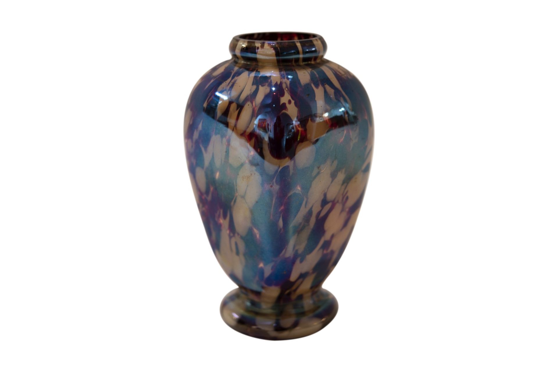 Art Deco vase, glass - Image 3 of 4
