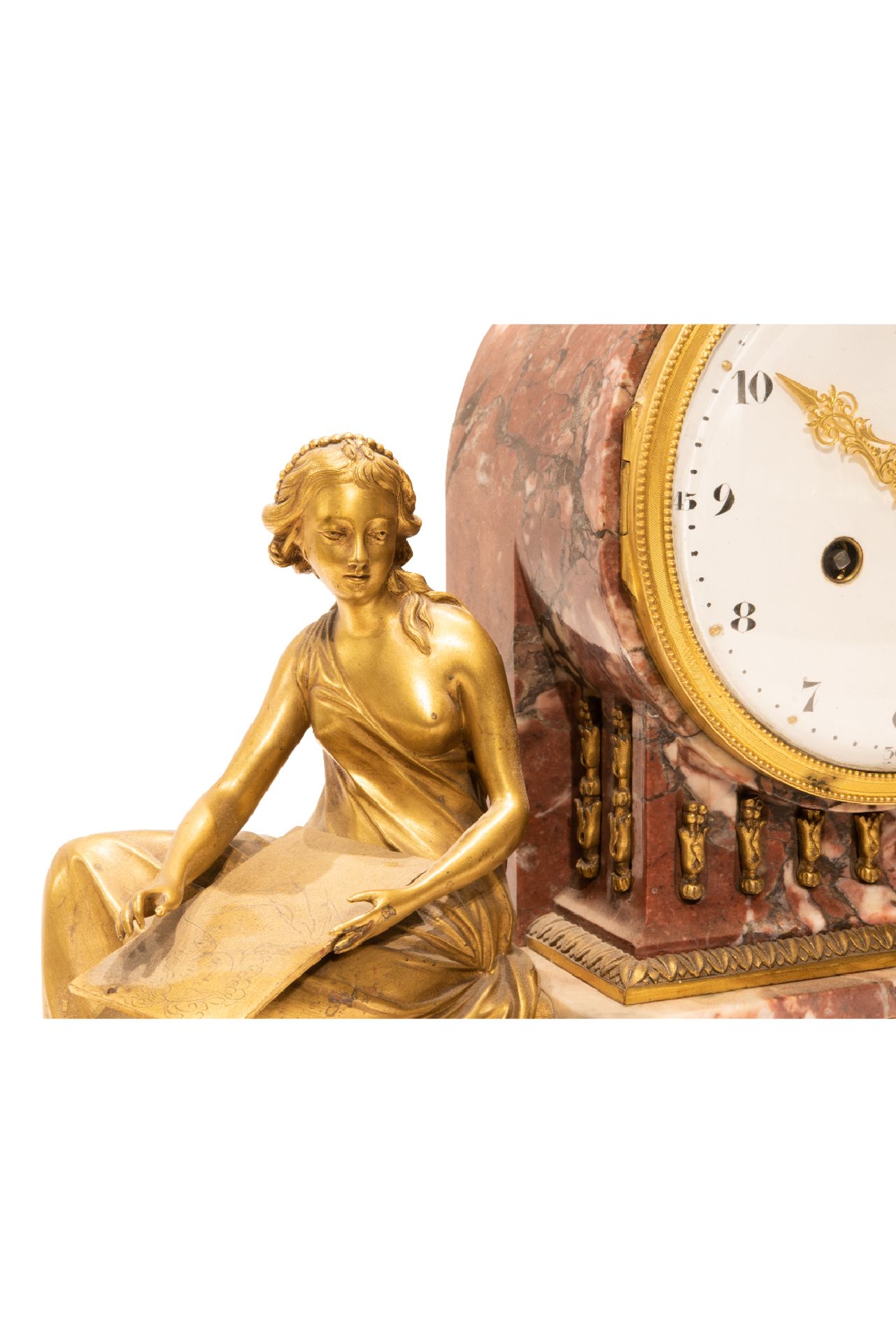 Franz Morawetz 1872-1924, Mantel clock - Image 4 of 7