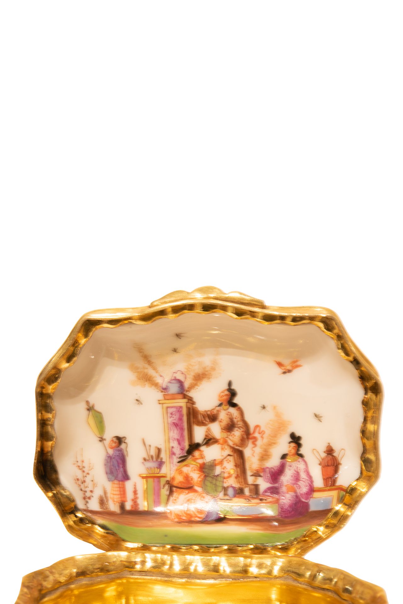 Tabatiere with chinoiseries, Meissen around 1750 - Image 2 of 8