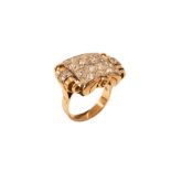 Ring, Altschliff Diamanten