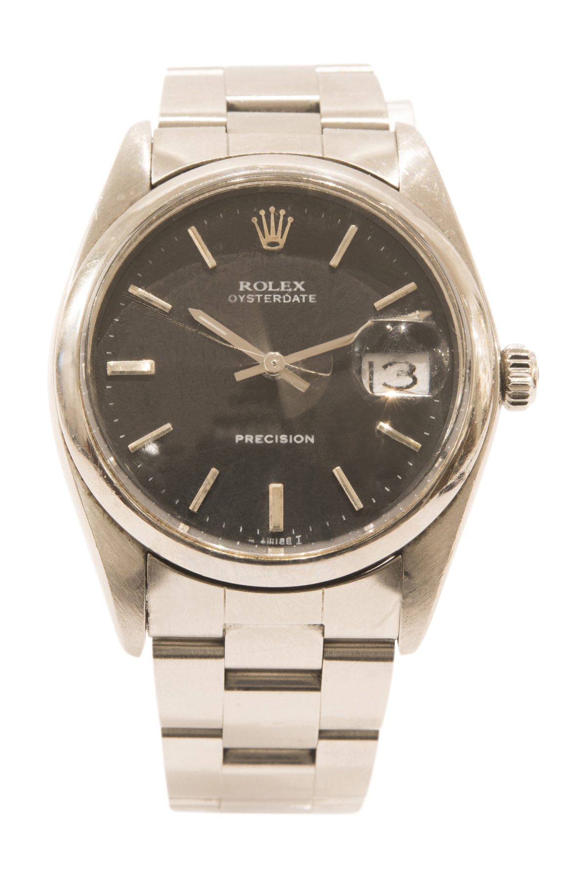 Rolex Oysterdate Precision Steel watch