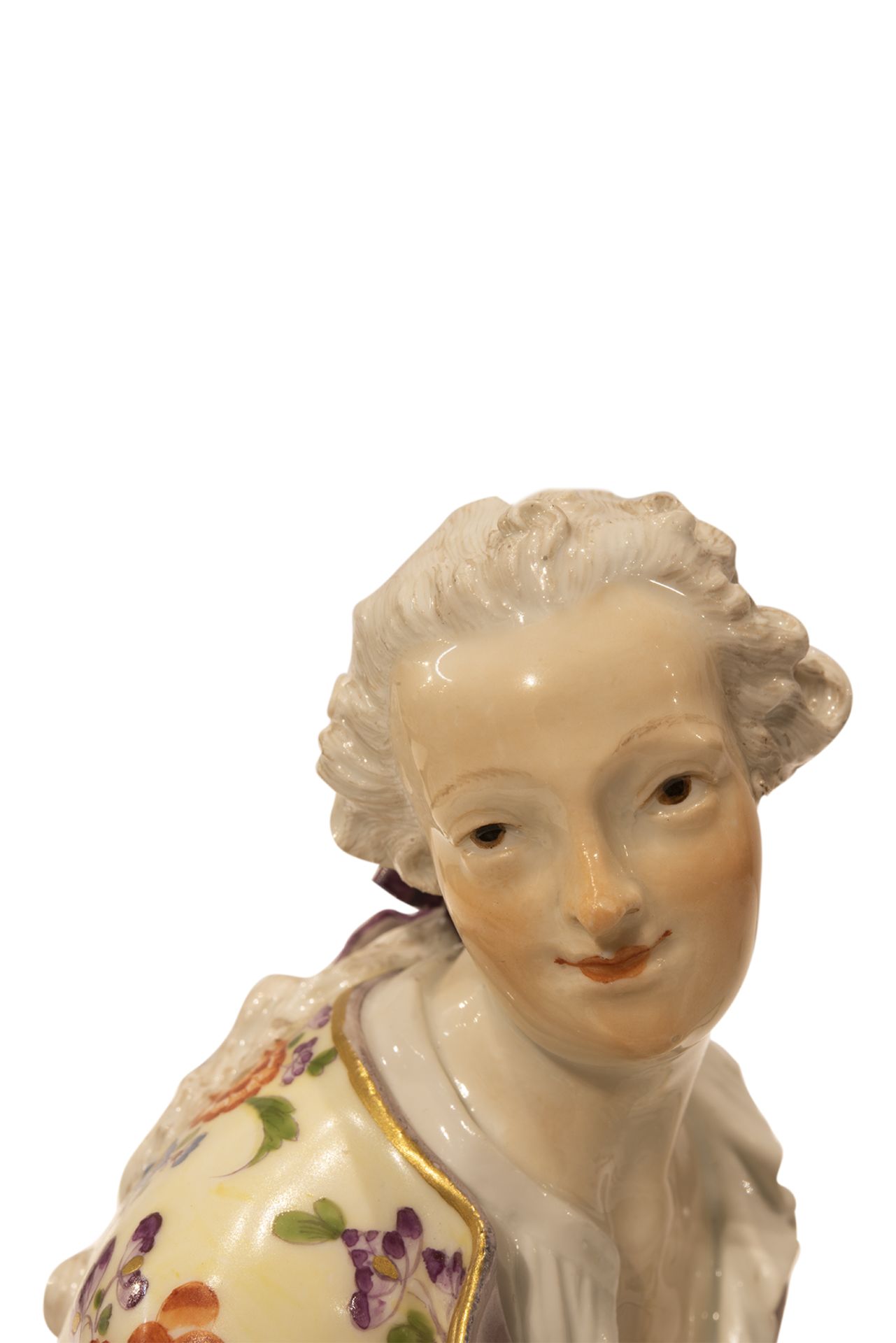 Cavalier with serving bowl, Meissen - Image 7 of 7