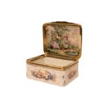 Tabatiere mit Putten Dekor, Meissen um 1750