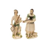 Figurengruppe Fischer und Fischerin, Meissen 1740/50