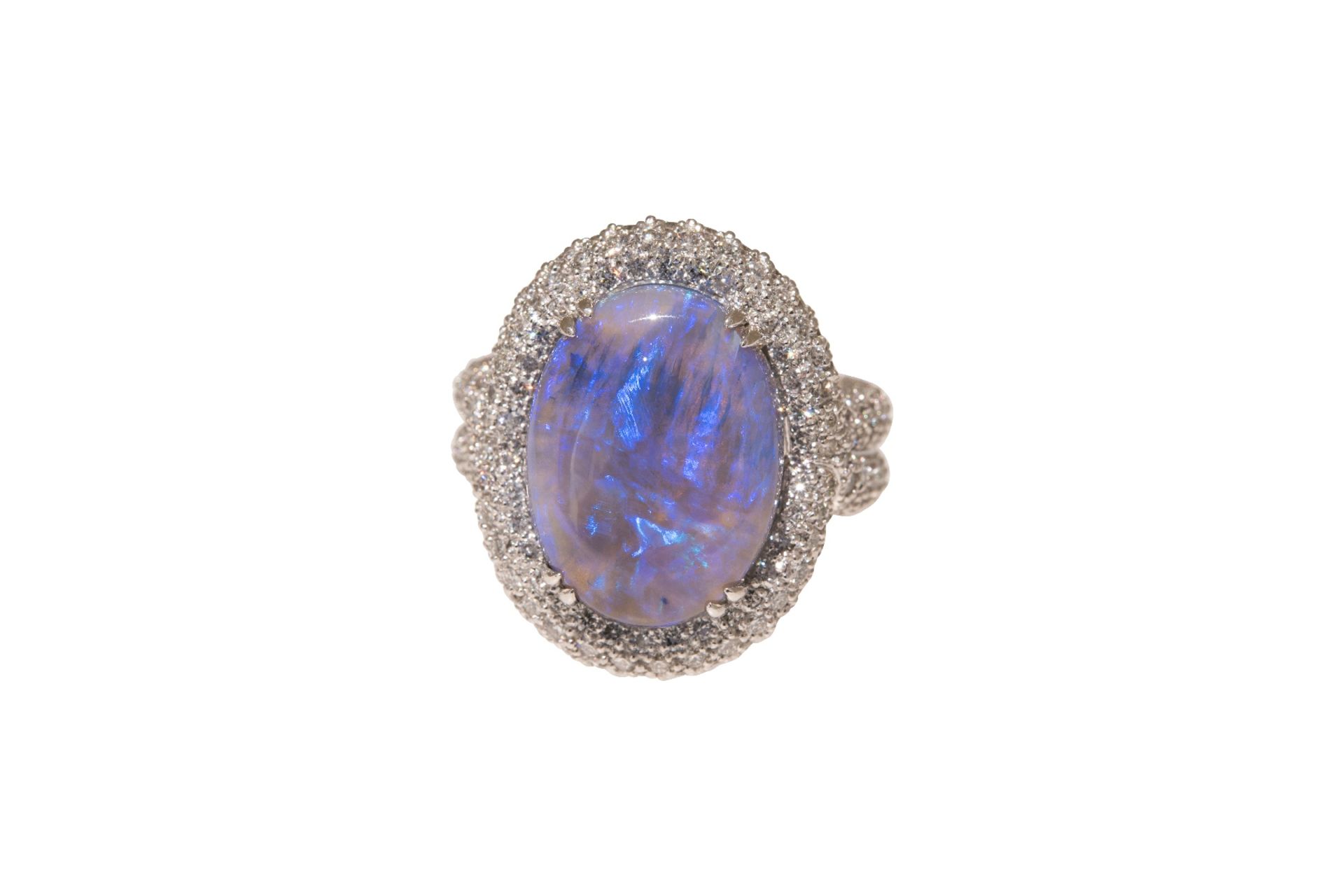 Ring with brilliant diamonds - Image 8 of 8