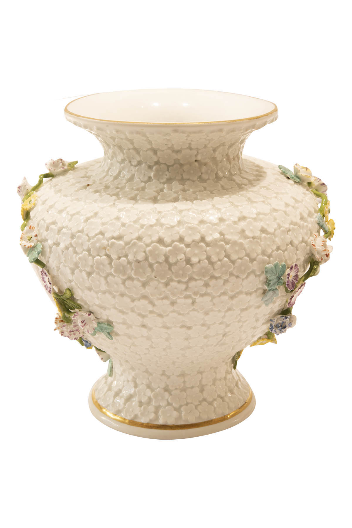 Ornamental vase with forget-me-not decor, Meissen 1740 - Image 2 of 6