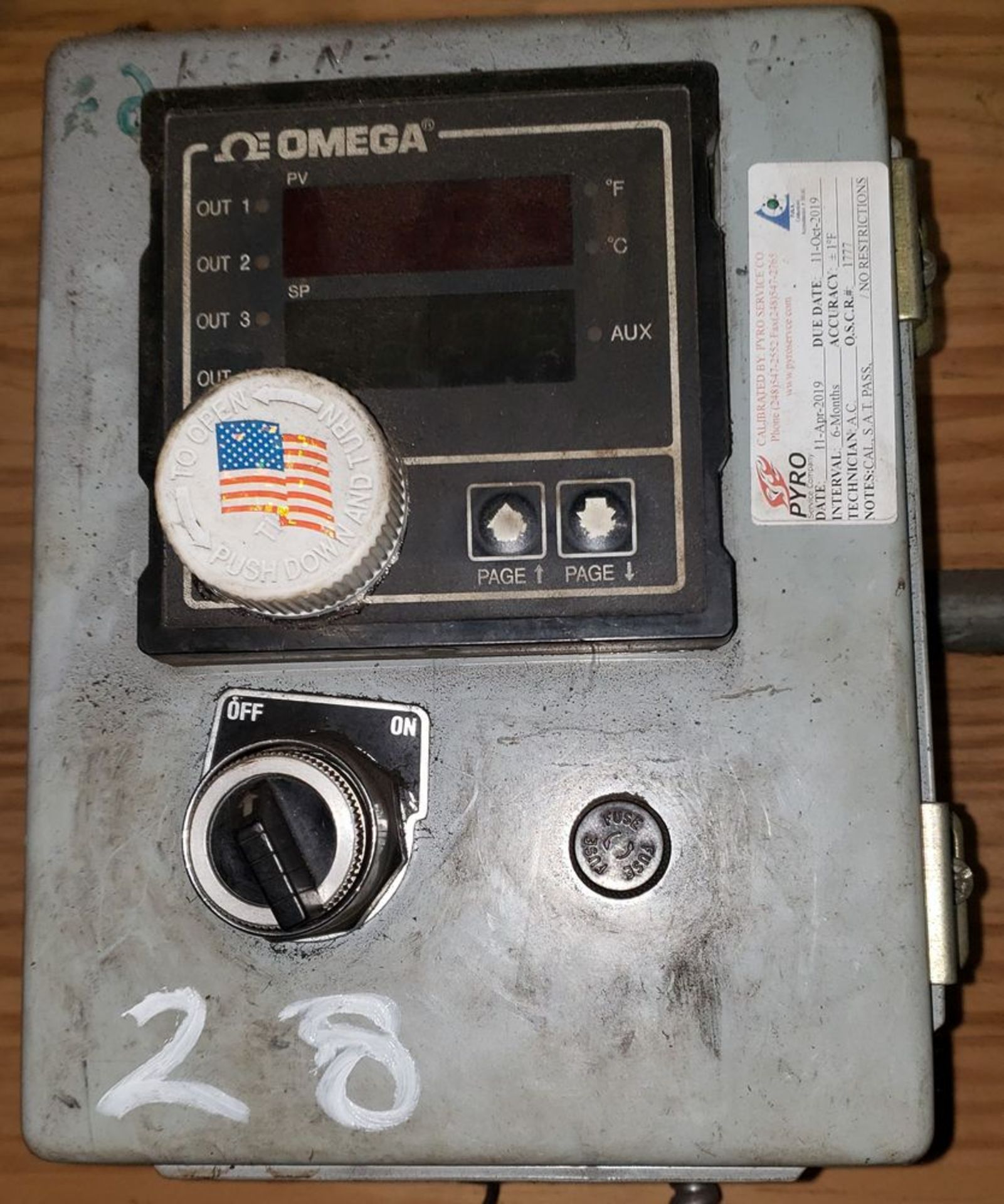 Charles A. Hones, Inc. BUZZER Stress Releiving Oven -Type 570 - Image 5 of 5