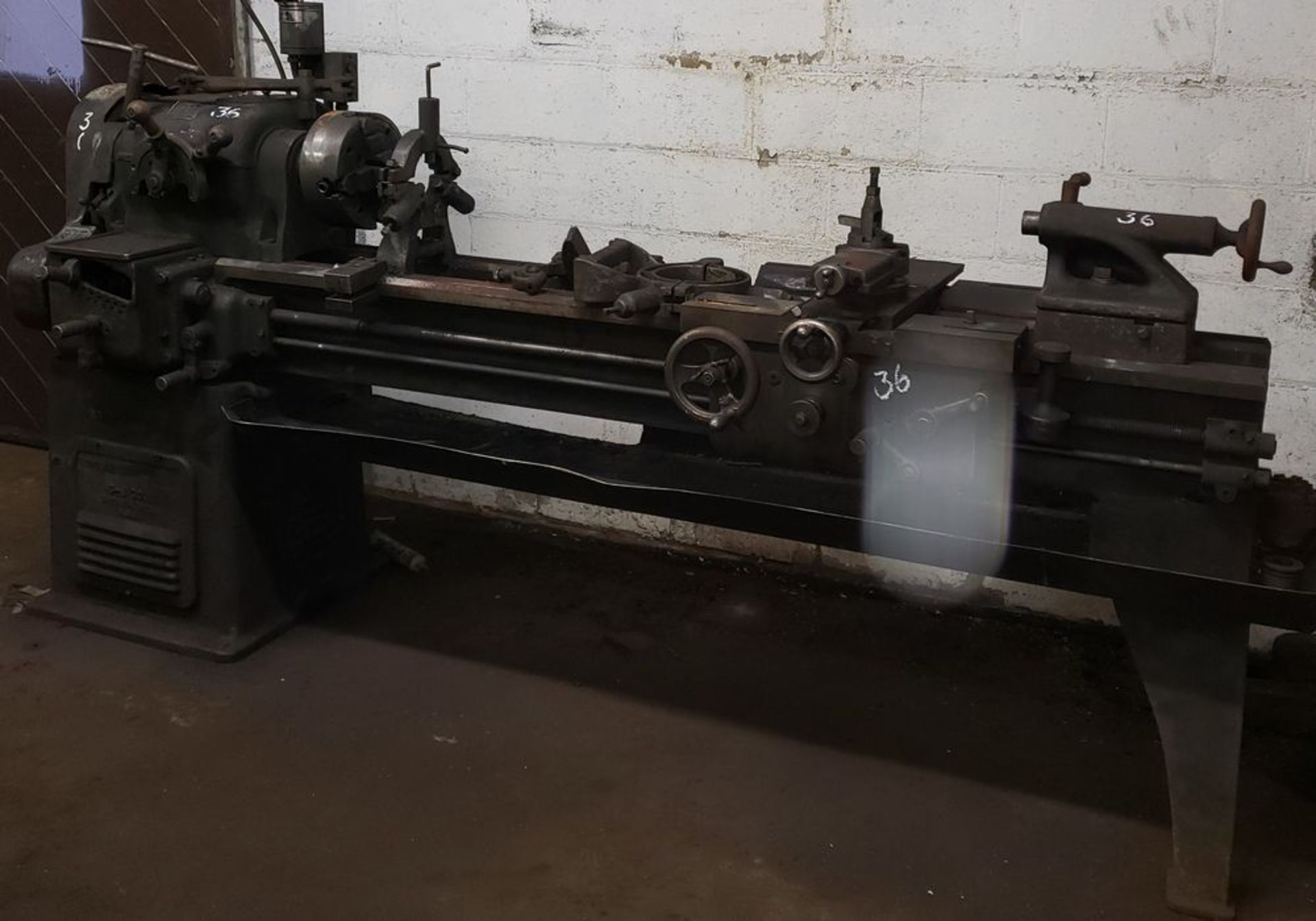 C-J Co. 10" 4 Jaw Lathe - Image 4 of 4