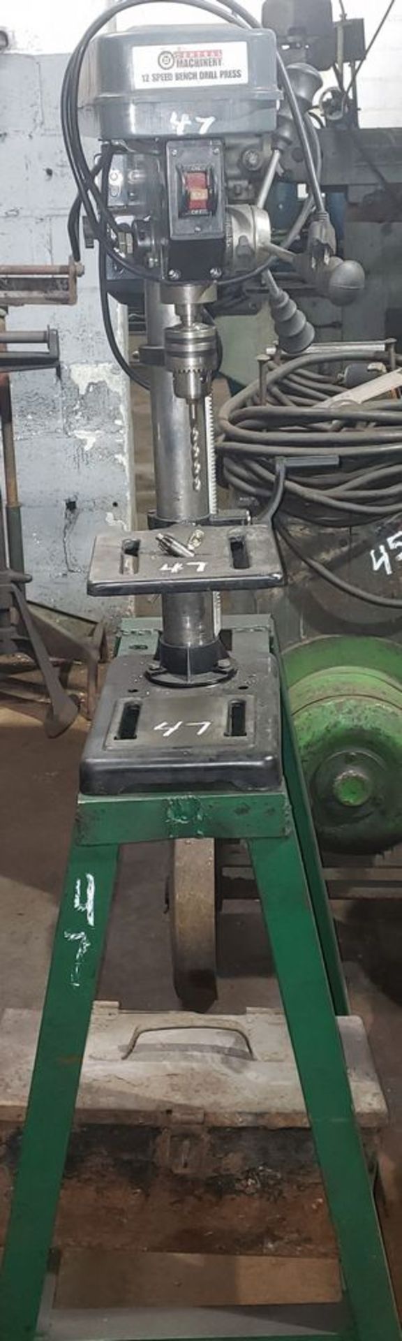 Central Machinery 12 Speed Bench Drill Press