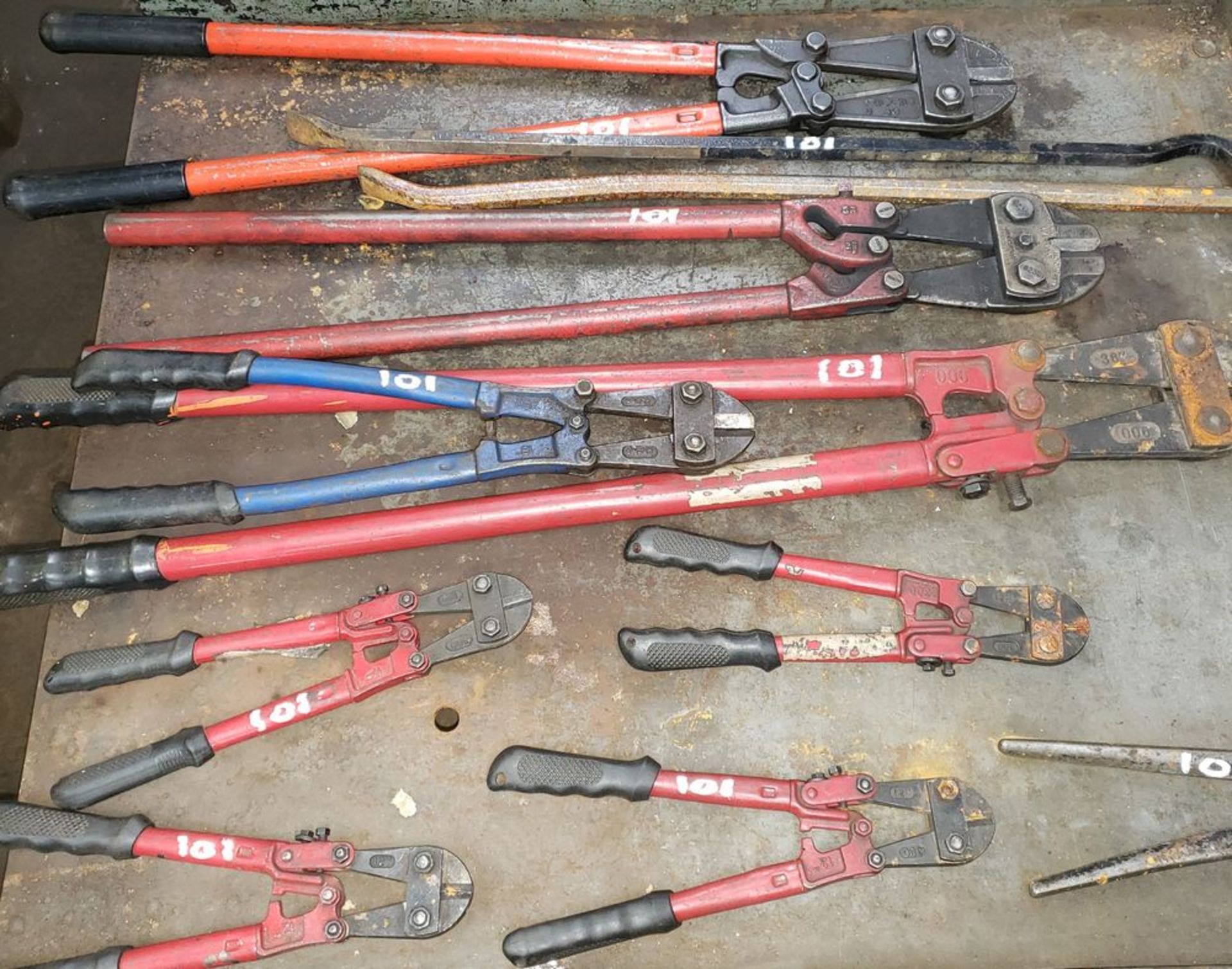 Group of Bolt Cutters