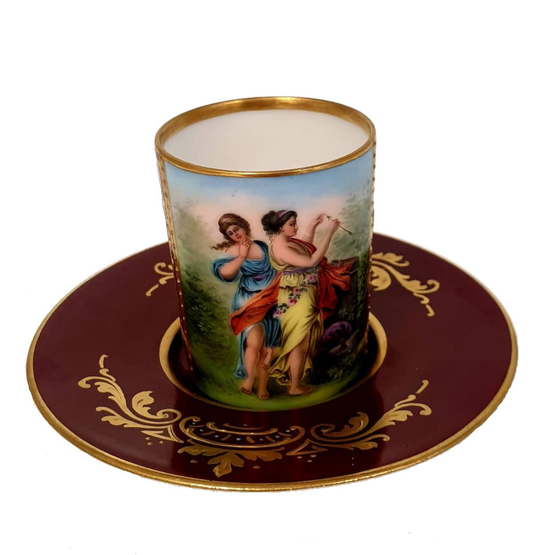 Franz Dorfl | Wiener Porzellan Cup & Saucer