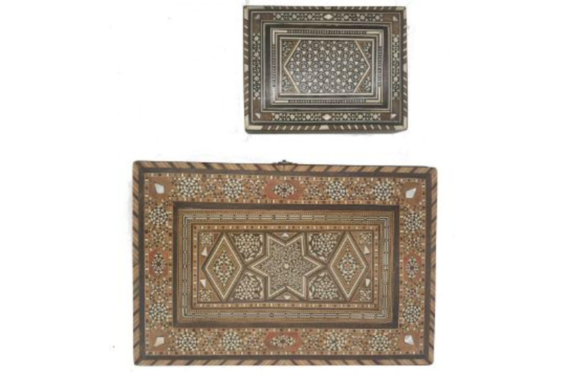 2 Syrian Boxes | Inlaid