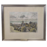 Commemorative Block Print Wolfgangsee | Salzburg | Hans Figura